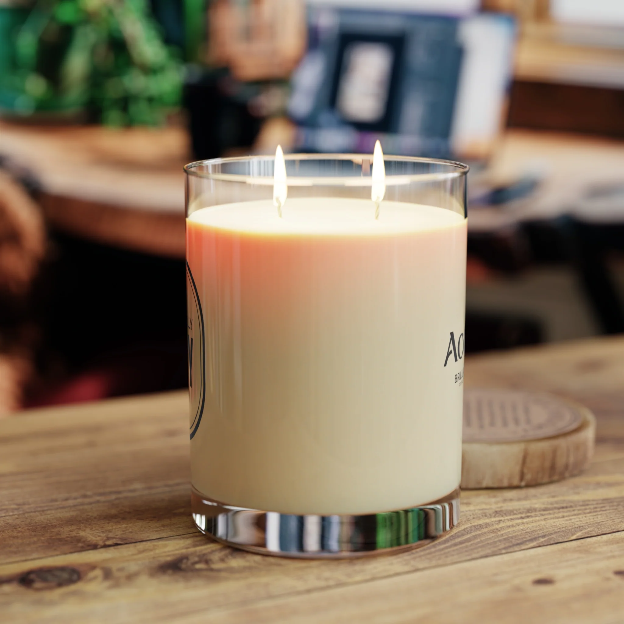 Acorn TV Scented Dual-Wick Aromatherapy Candle – Ocean Mist & Moss - Image 5