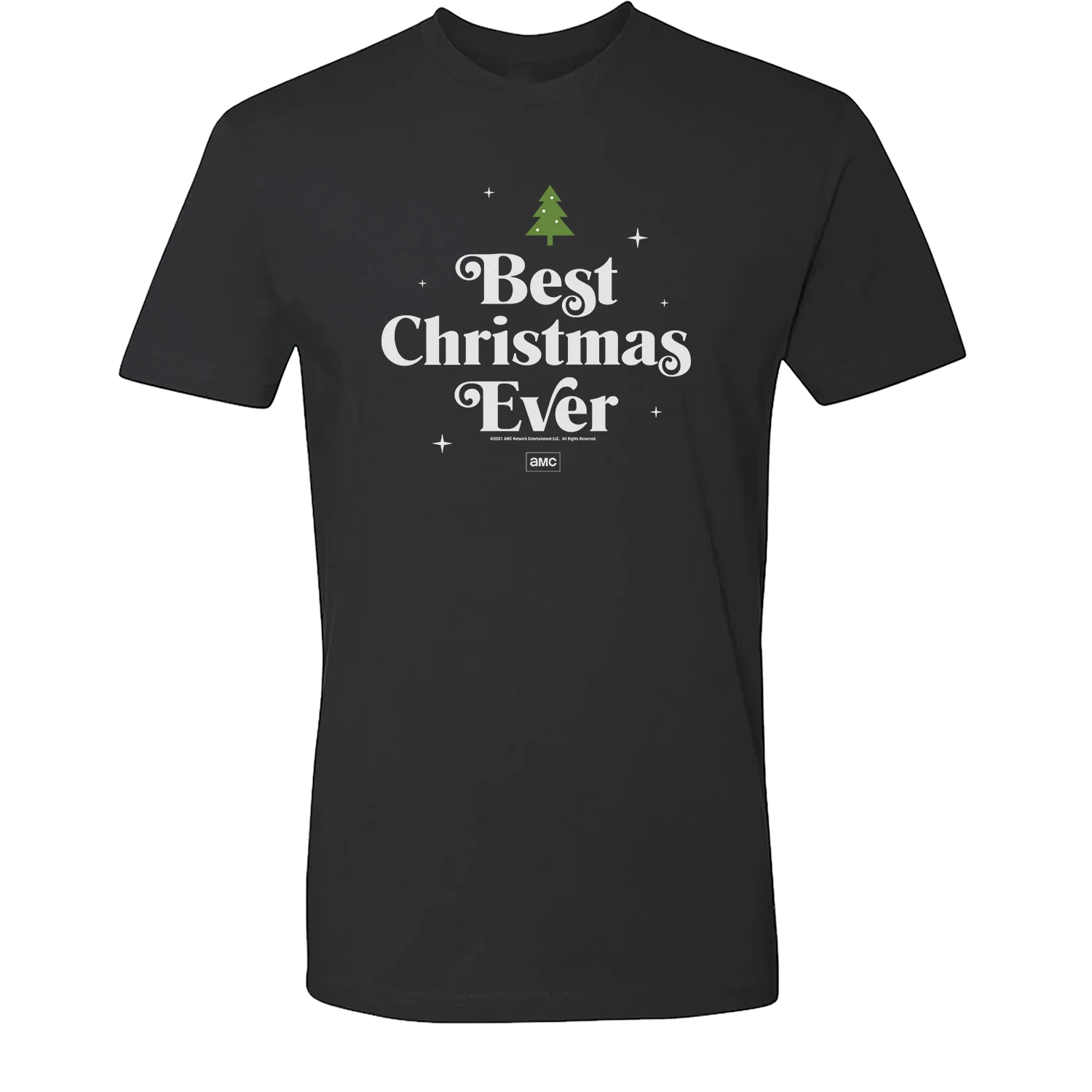 Best Christmas Ever Logo Adult Short Sleeve T-Shirt