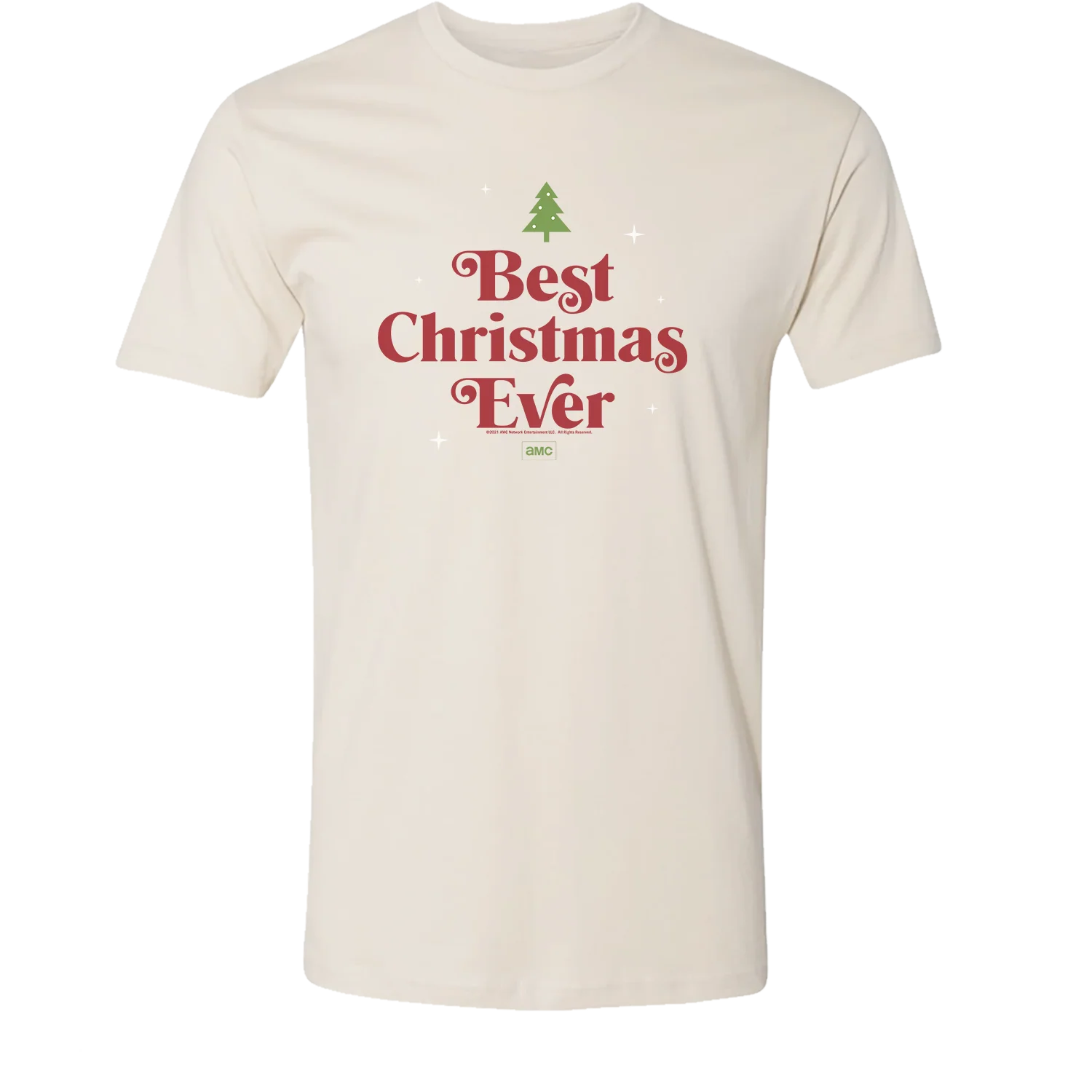 Best Christmas Ever Logo Adult Short Sleeve T-Shirt - Image 4