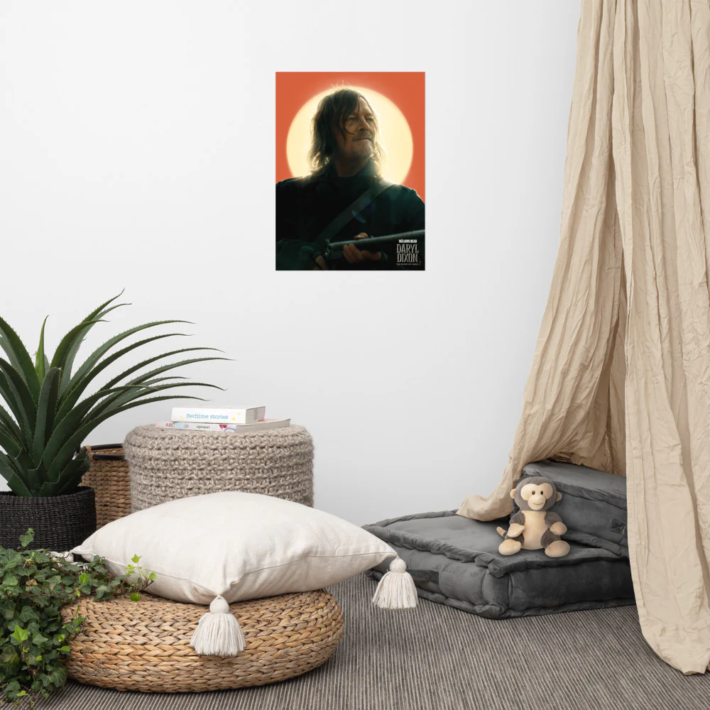 The Walking Dead: Daryl Dixon Daryl Portrait Keyart Premium Poster - Image 2