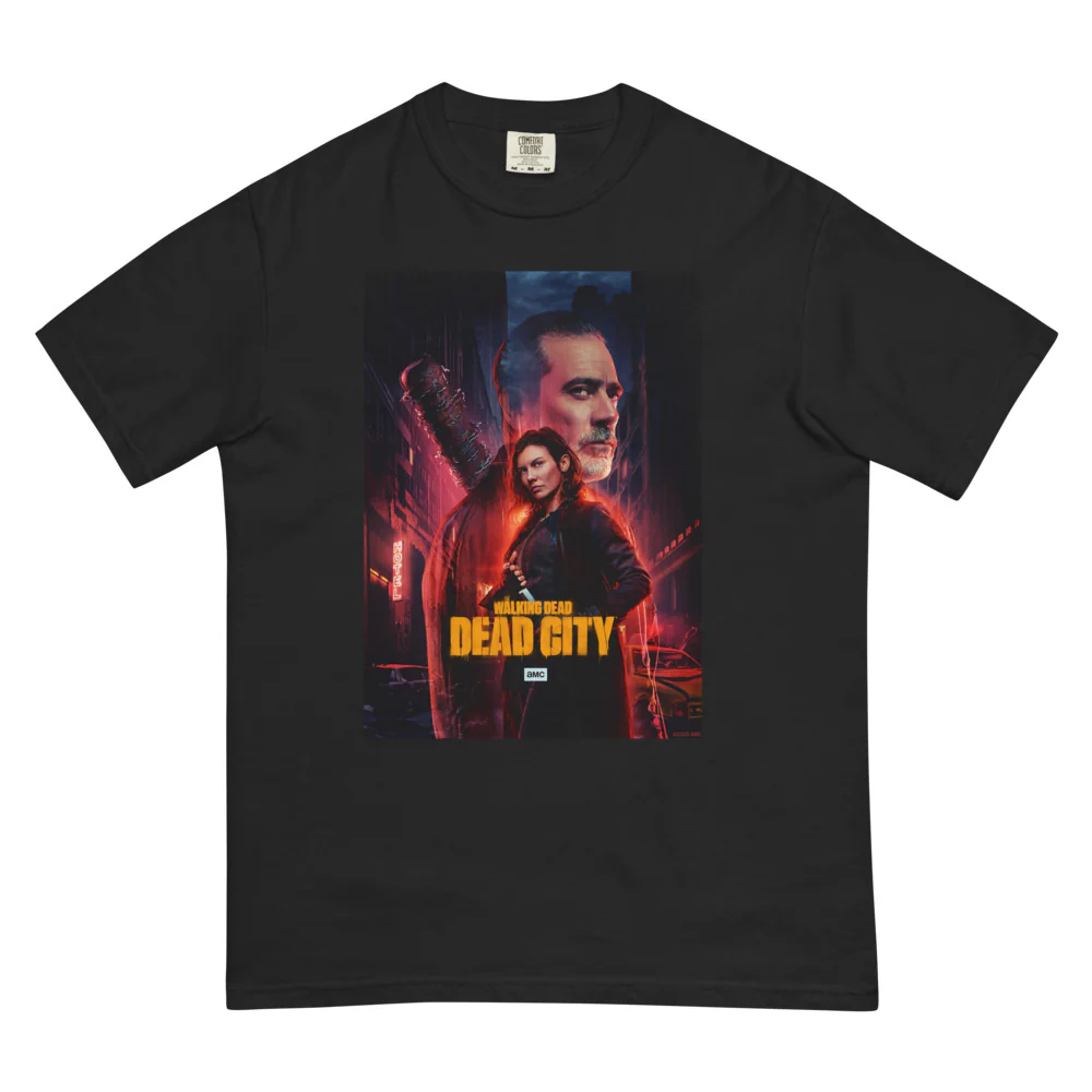 Dead City Season 2 Key Art Negan Comfort Colors T-Shirt