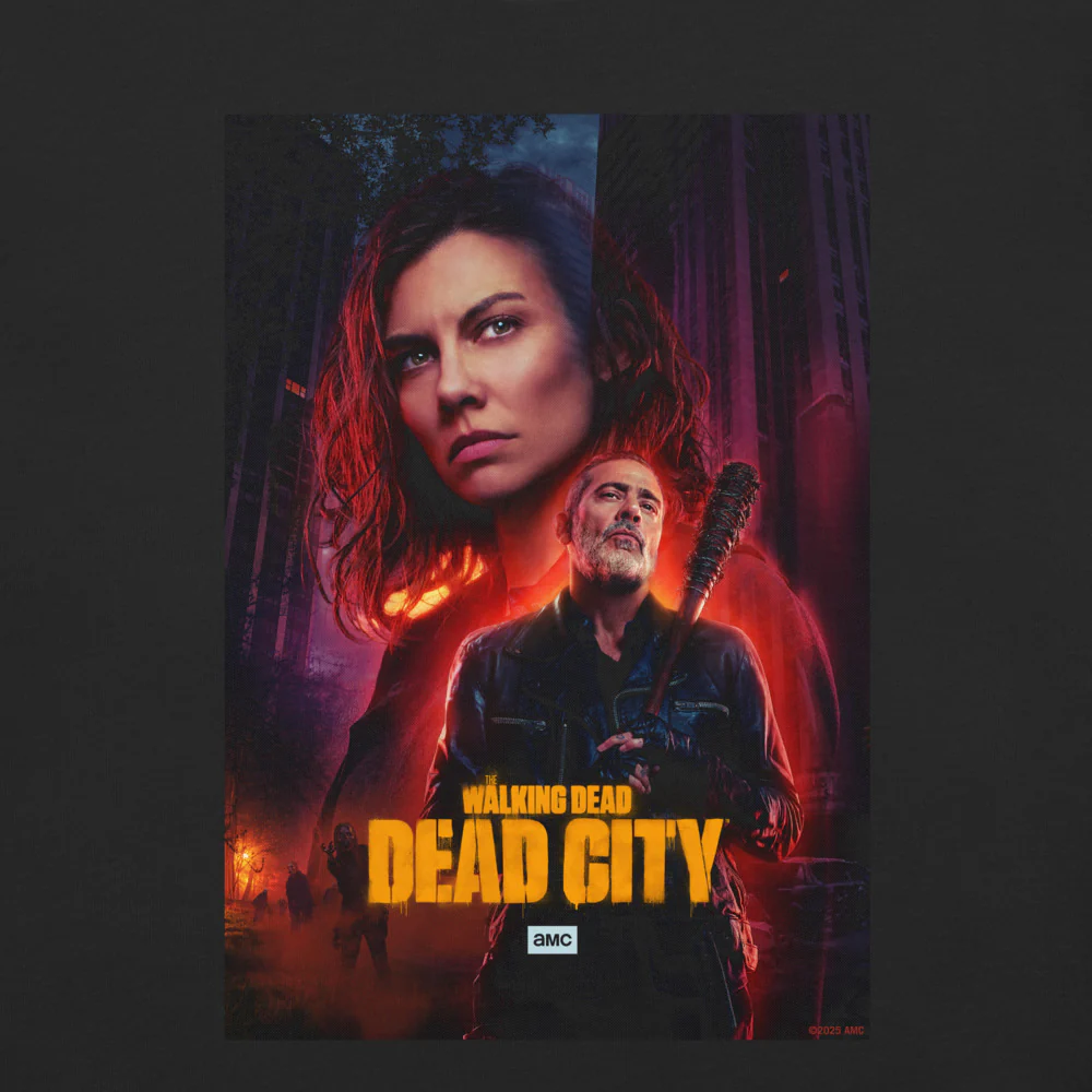 Dead City Season 2 Key Art Maggie Comfort Colors T-Shirt - Image 2
