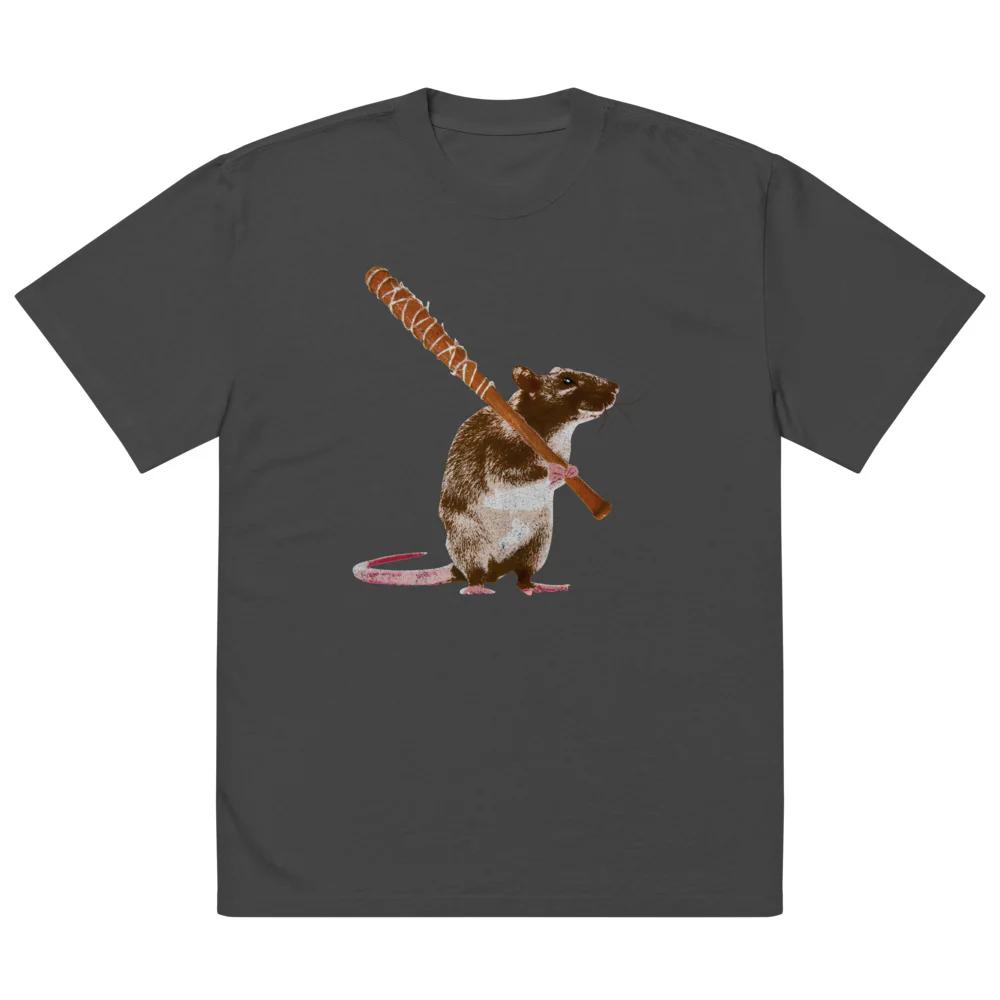 Dead City Season 2 Sewer Slugger Oversized Faded T-Shirt