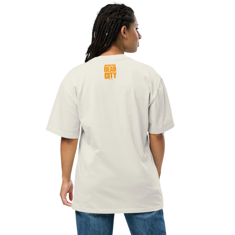 Dead City Season 2 Sewer Slugger Oversized Faded T-Shirt - Image 10