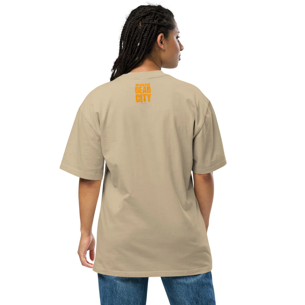 Dead City Season 2 Sewer Slugger Oversized Faded T-Shirt - Image 16