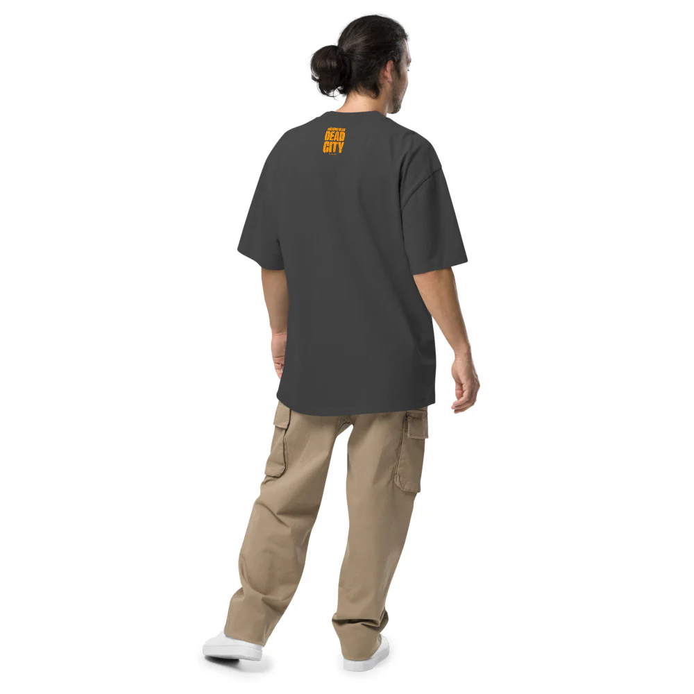 Dead City Season 2 Sewer Slugger Oversized Faded T-Shirt - Image 6