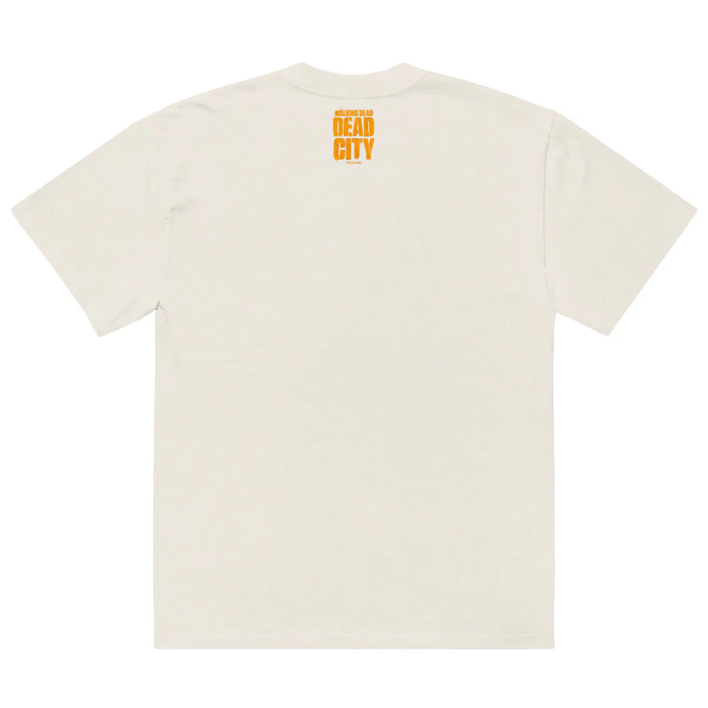 Dead City Season 2 Sewer Slugger Oversized Faded T-Shirt - Image 8