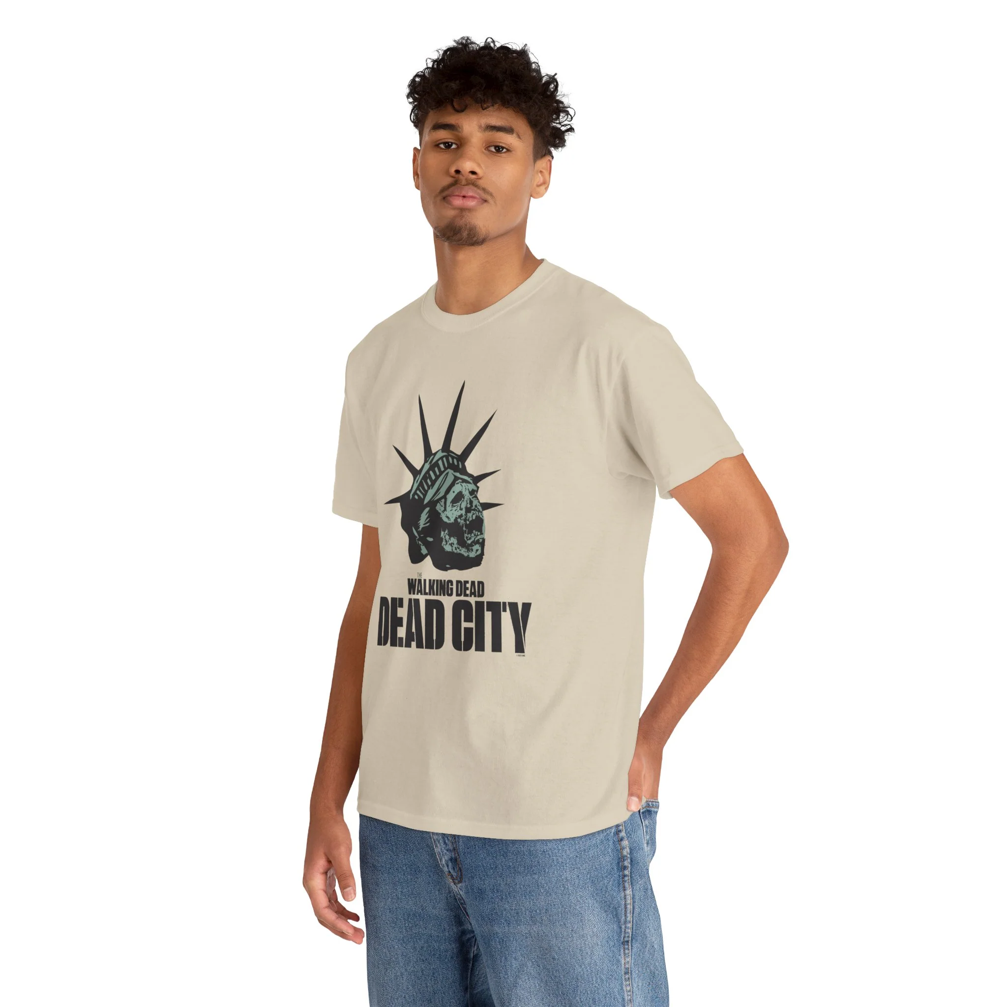 Dead City Statue of Liberty Zombie T-Shirt - Image 12