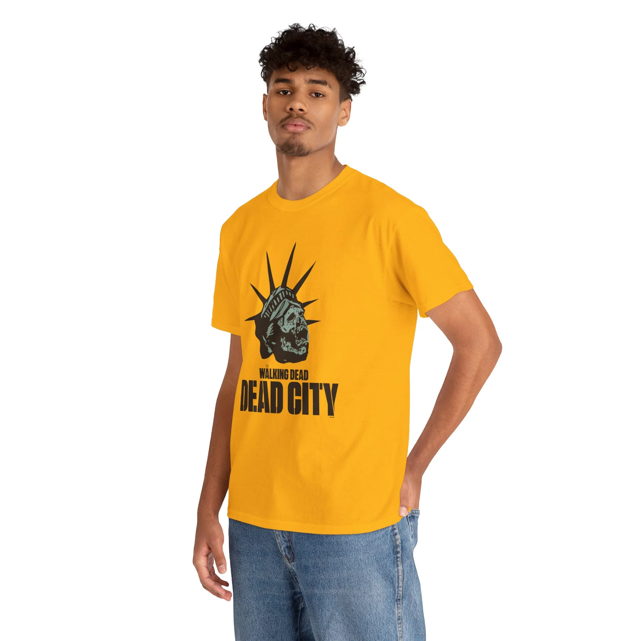 Dead City Statue of Liberty Zombie T-Shirt - Image 16