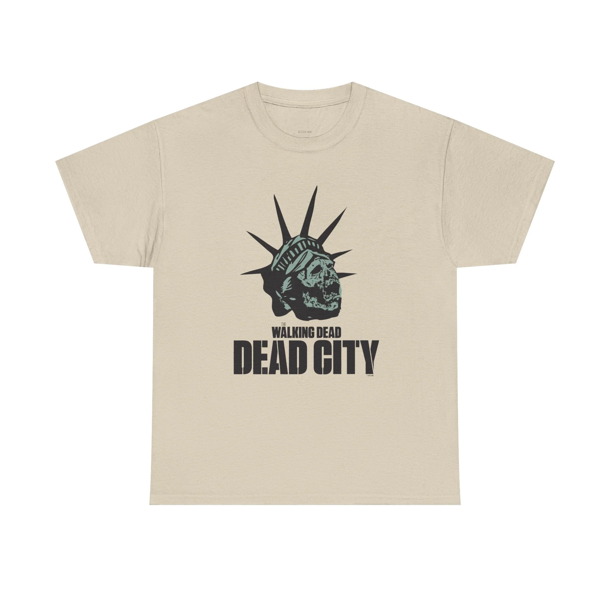 Dead City Statue of Liberty Zombie T-Shirt - Image 2