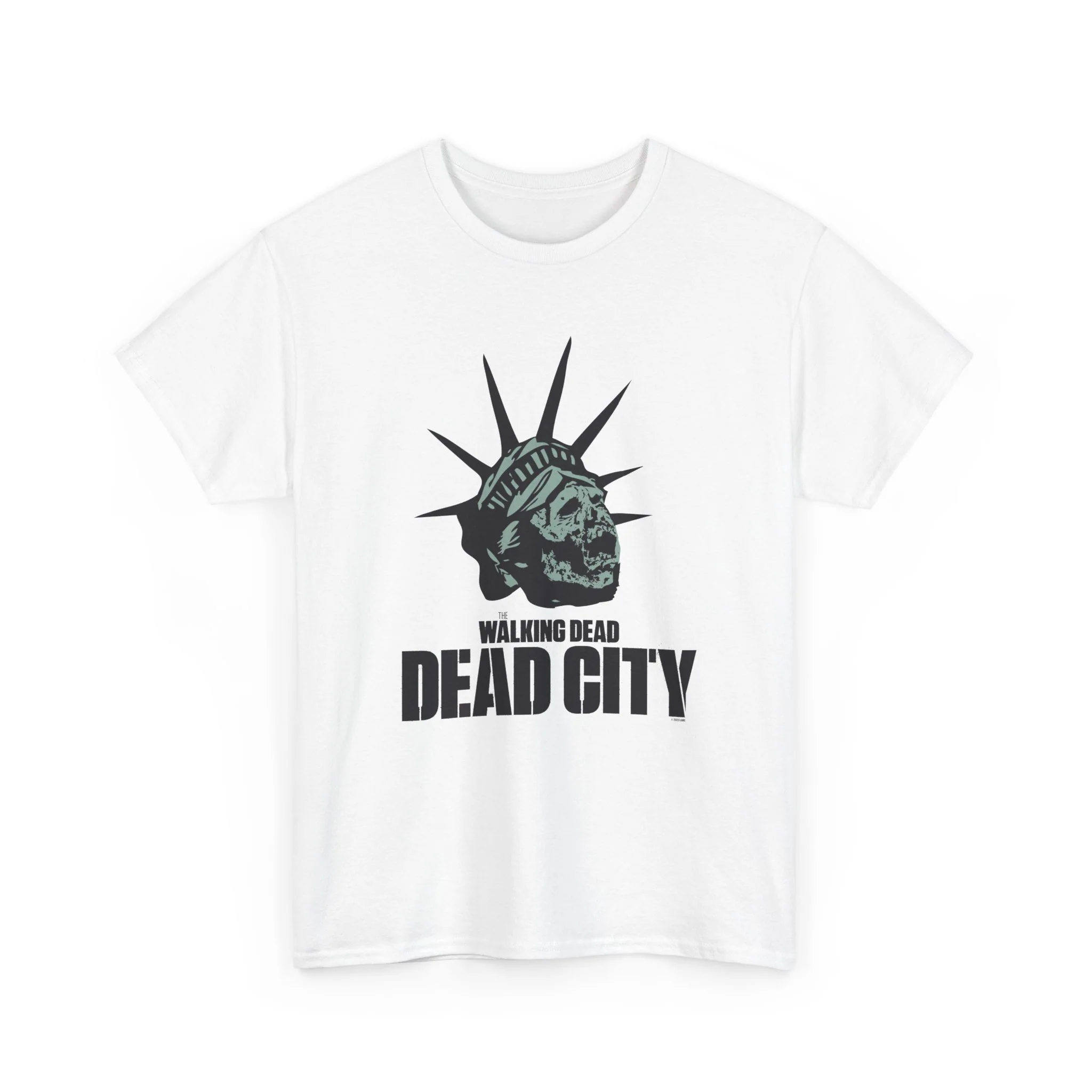 Dead City Statue of Liberty Zombie T-Shirt - Image 5