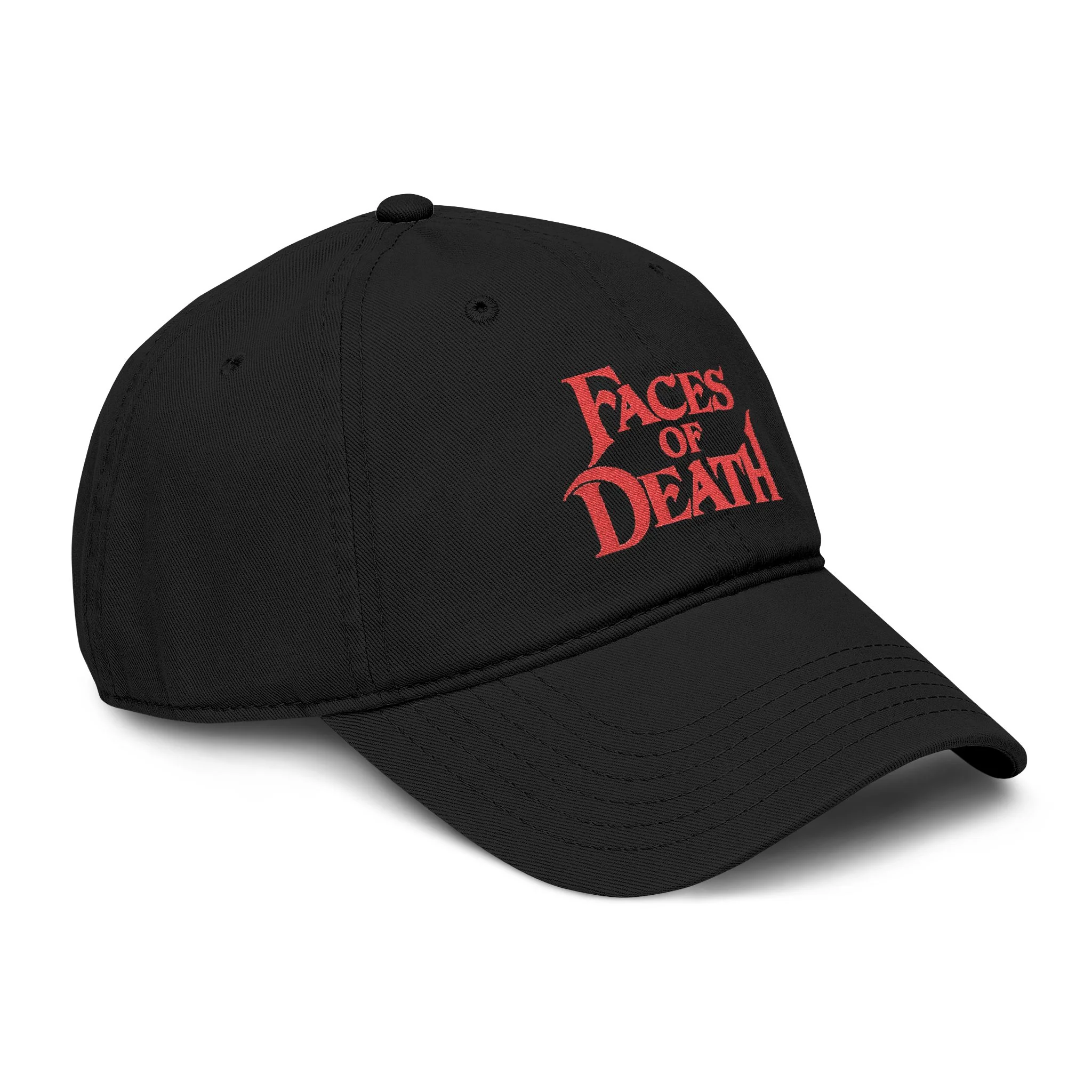 Faces of Death Logo Embroidered Dad Hat - Image 3