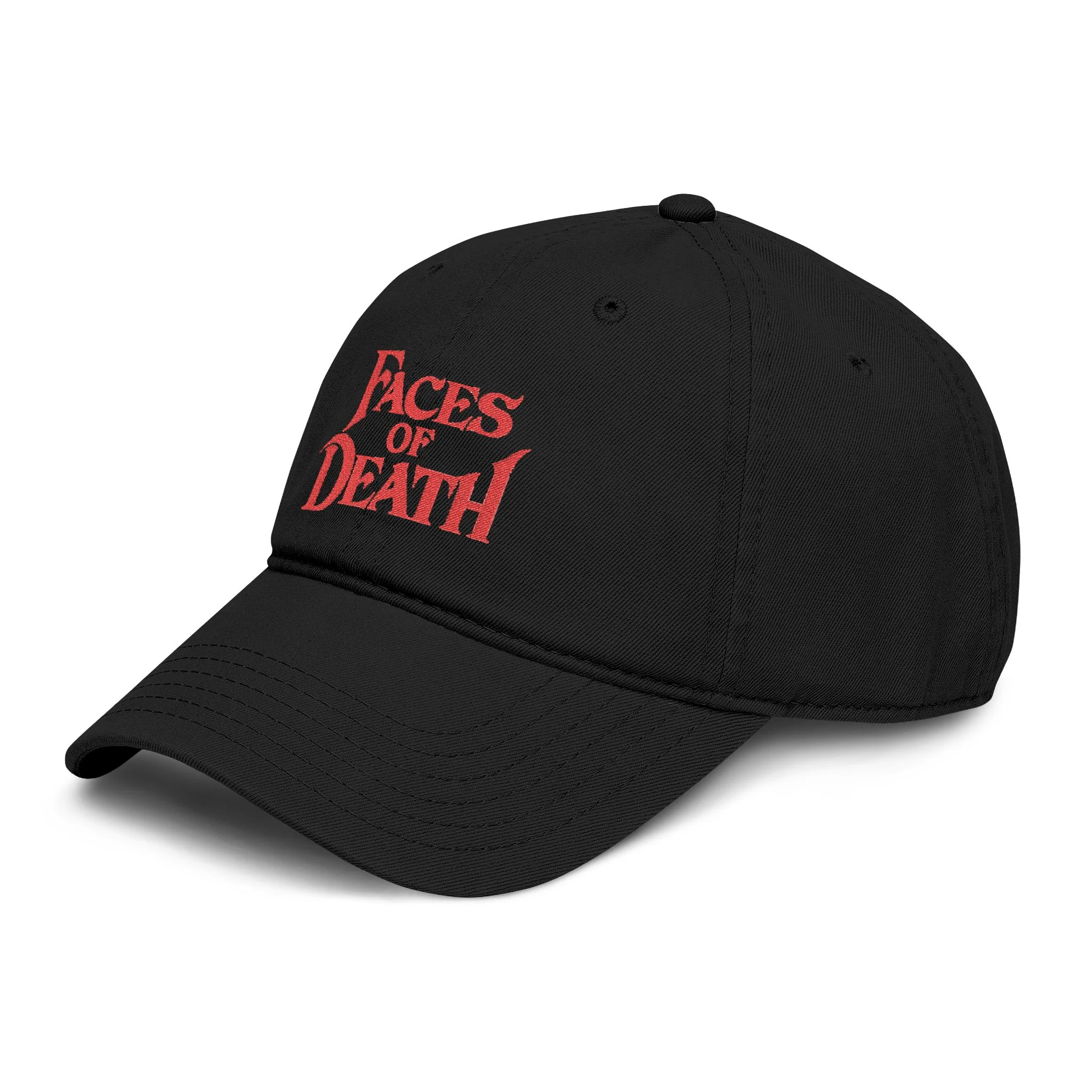 Faces of Death Logo Embroidered Dad Hat - Image 4