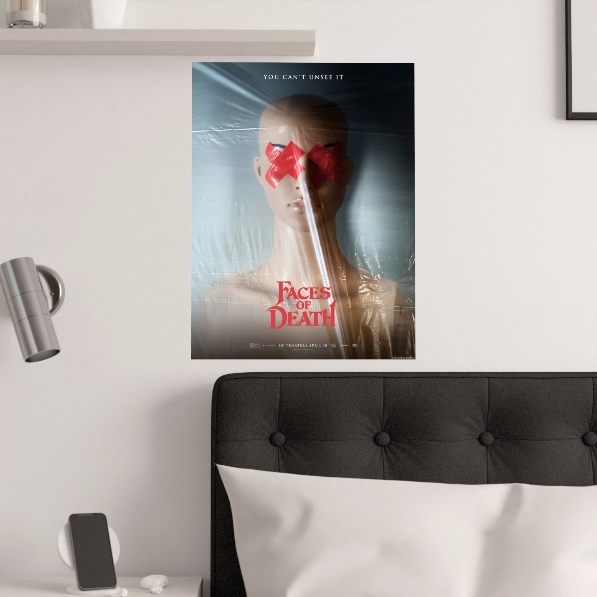 Faces of Death Red X Mannequin Key Art Poster - Image 3