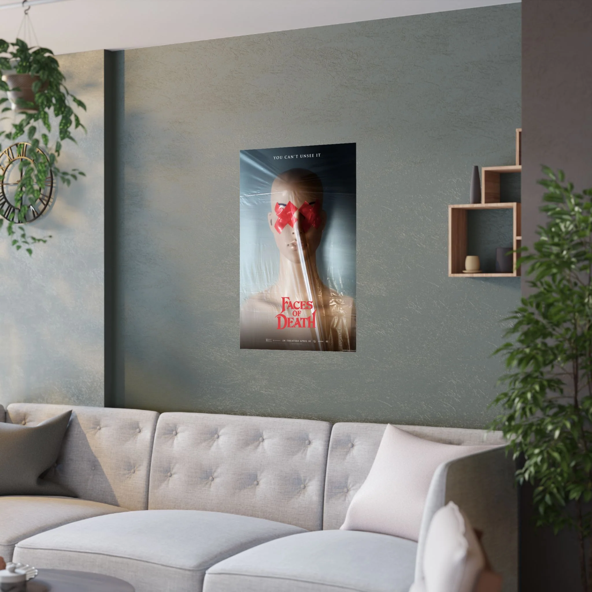Faces of Death Red X Mannequin Key Art Poster - Image 8
