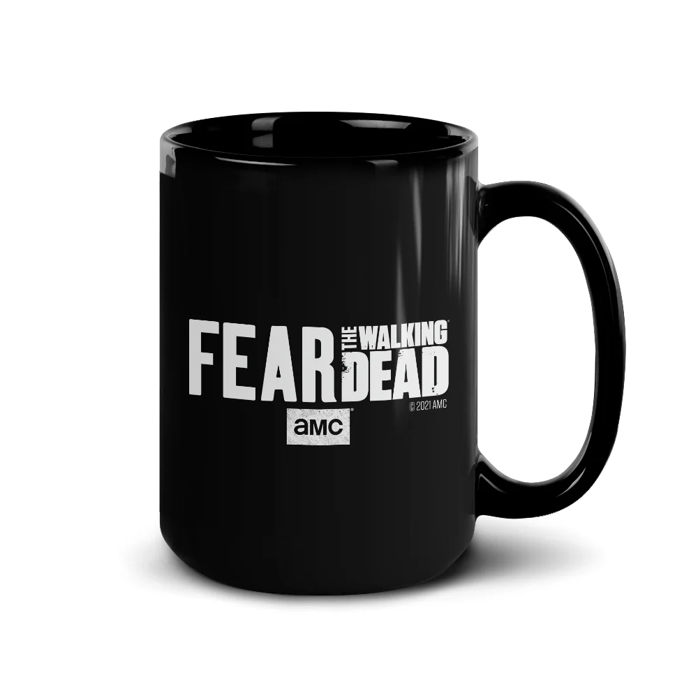 Fear The Walking Dead Keep Going Black Mug - Image 4