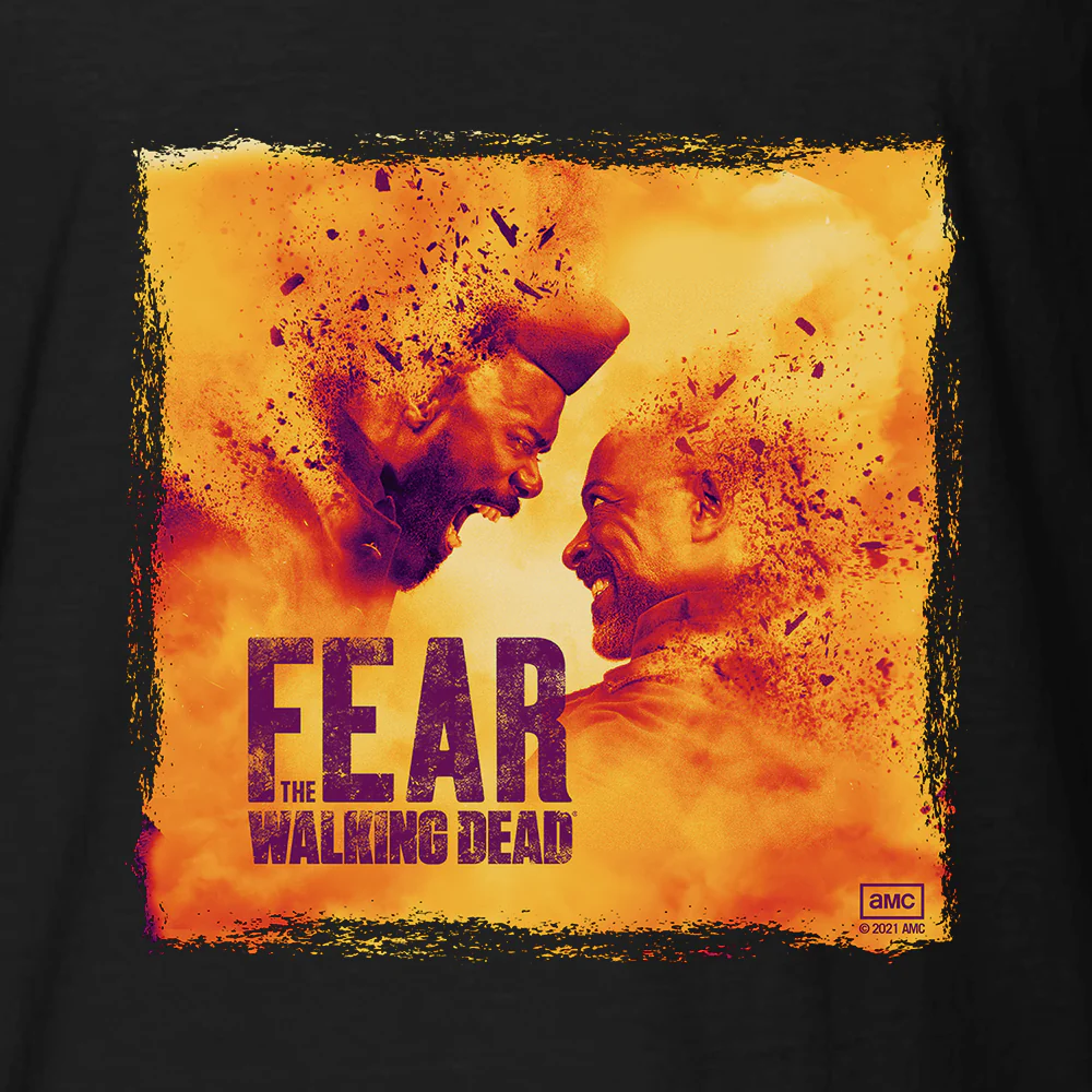 Fear The Walking Dead Season 7 Key Art Adult Short Sleeve T-Shirt - Image 2
