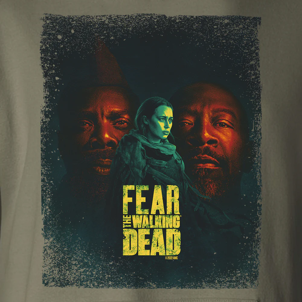 Fear The Walking Dead Season 7B Key Art Fleece Hooded Sweatshirt - Image 2