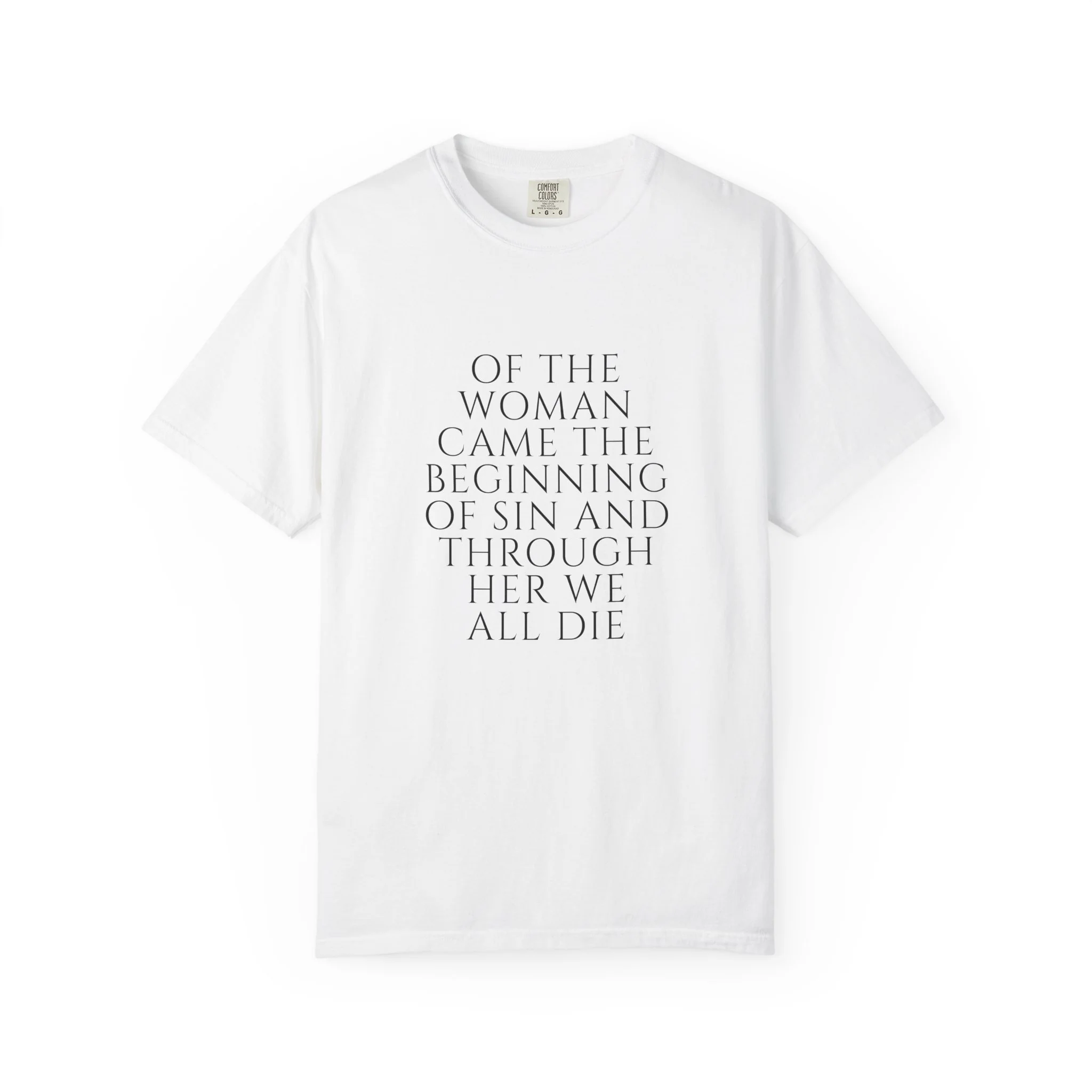 Forbidden Fruits Apple Bible Quote T-Shirt