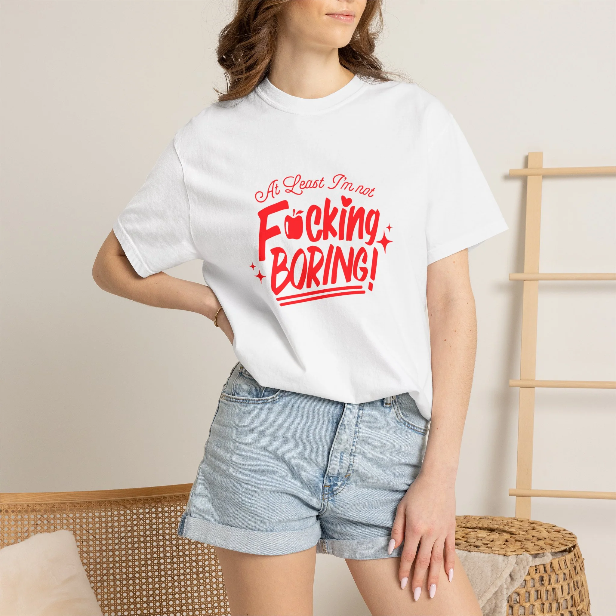 Forbidden Fruits "At Least I’m Not F*cking Boring" T-Shirt - Image 7