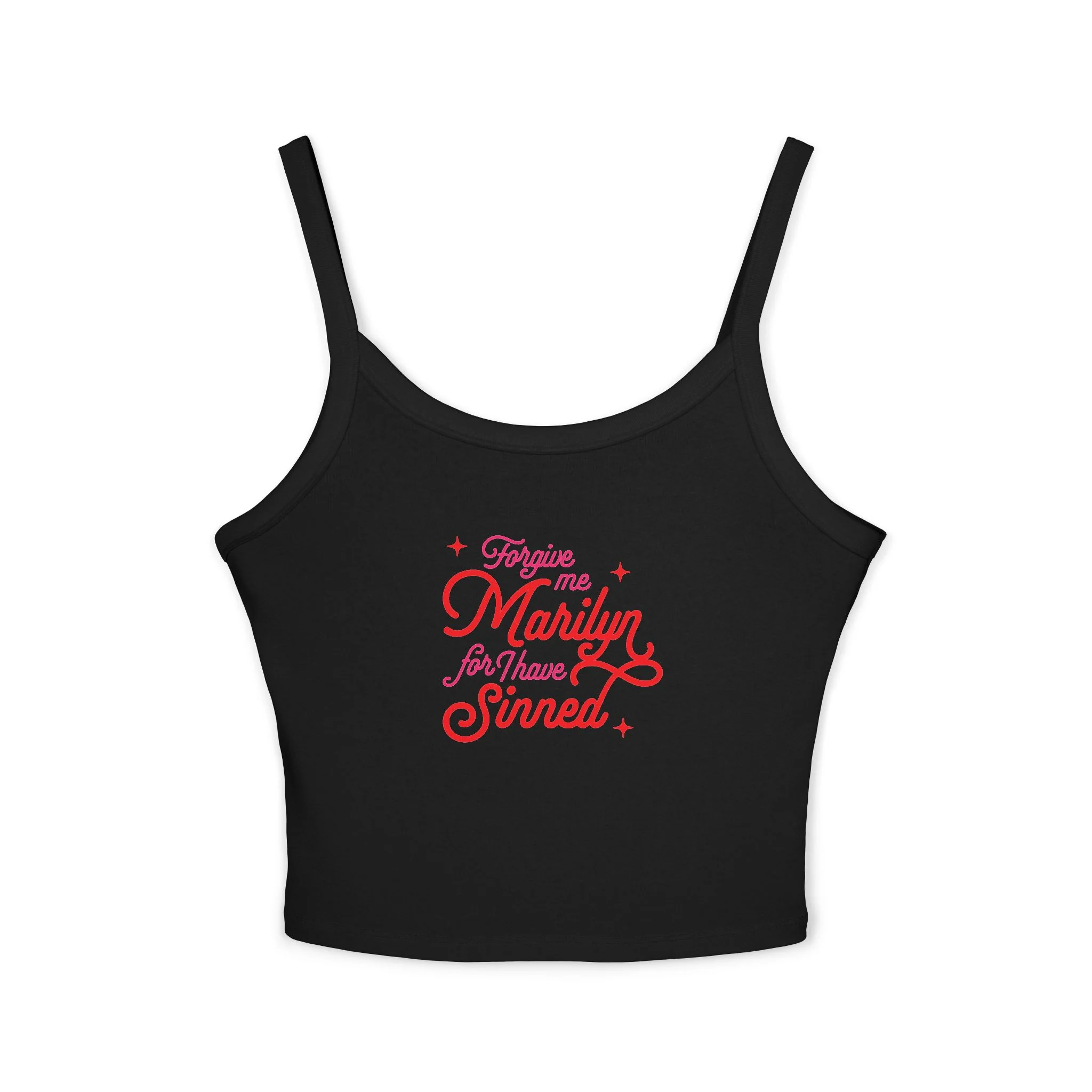 Forbidden Fruits Forgive Me Marilyn Bella Canvas Spaghetti Strap Top - Image 2