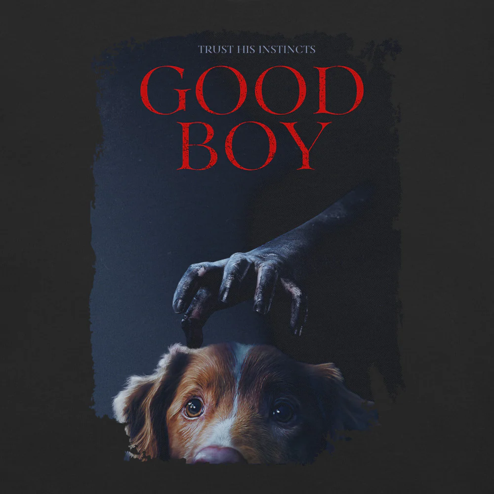 Good Boy Movie Key Art Comfort Colors T-Shirt - Image 2