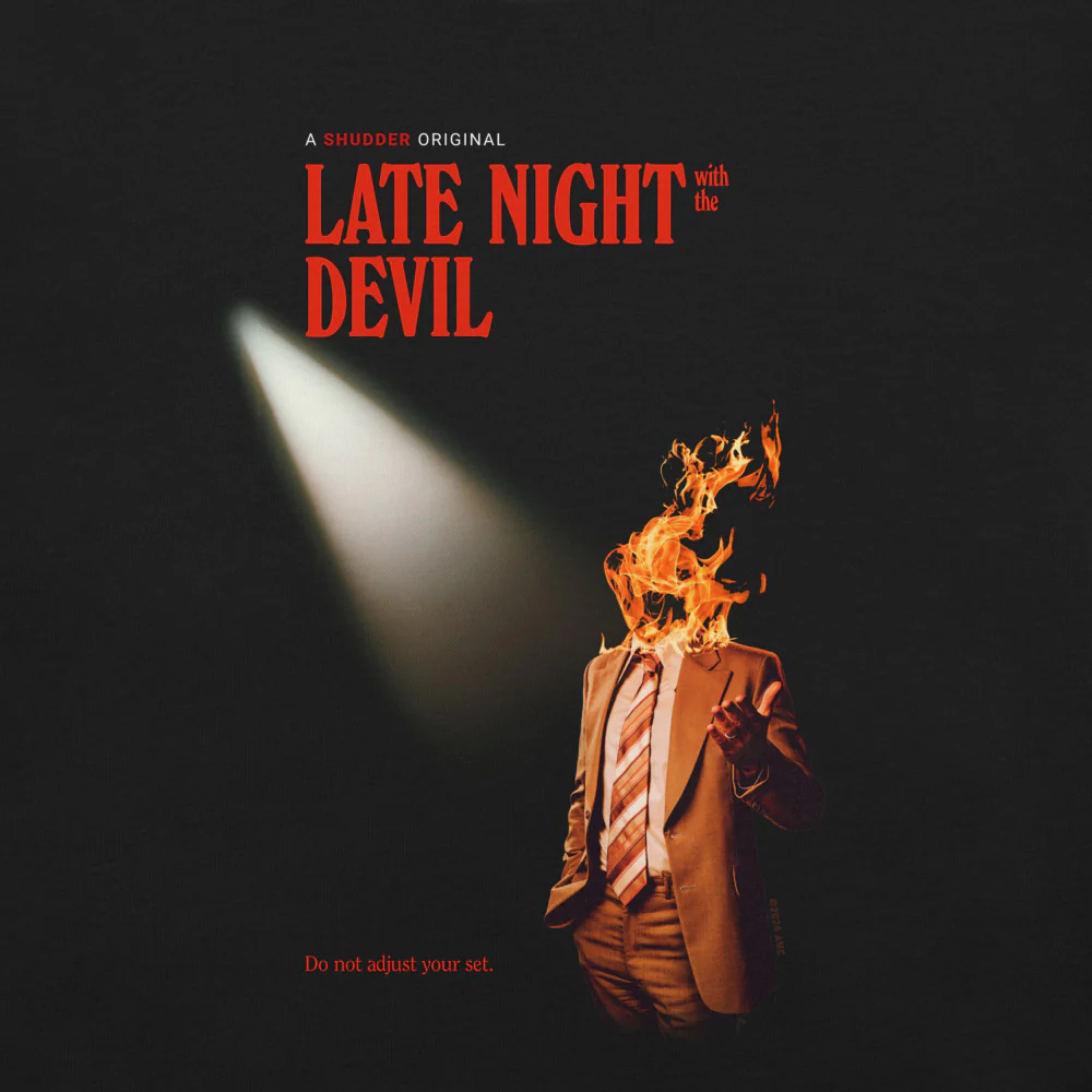 Late Night with The Devil T-Shirt - Image 2