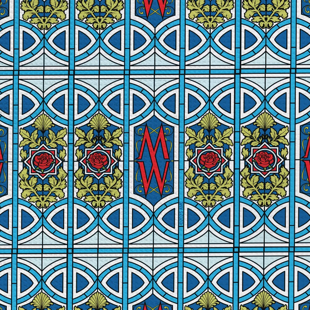 Mayfair Witches Stained Glass Kitchen Towel - Image 2