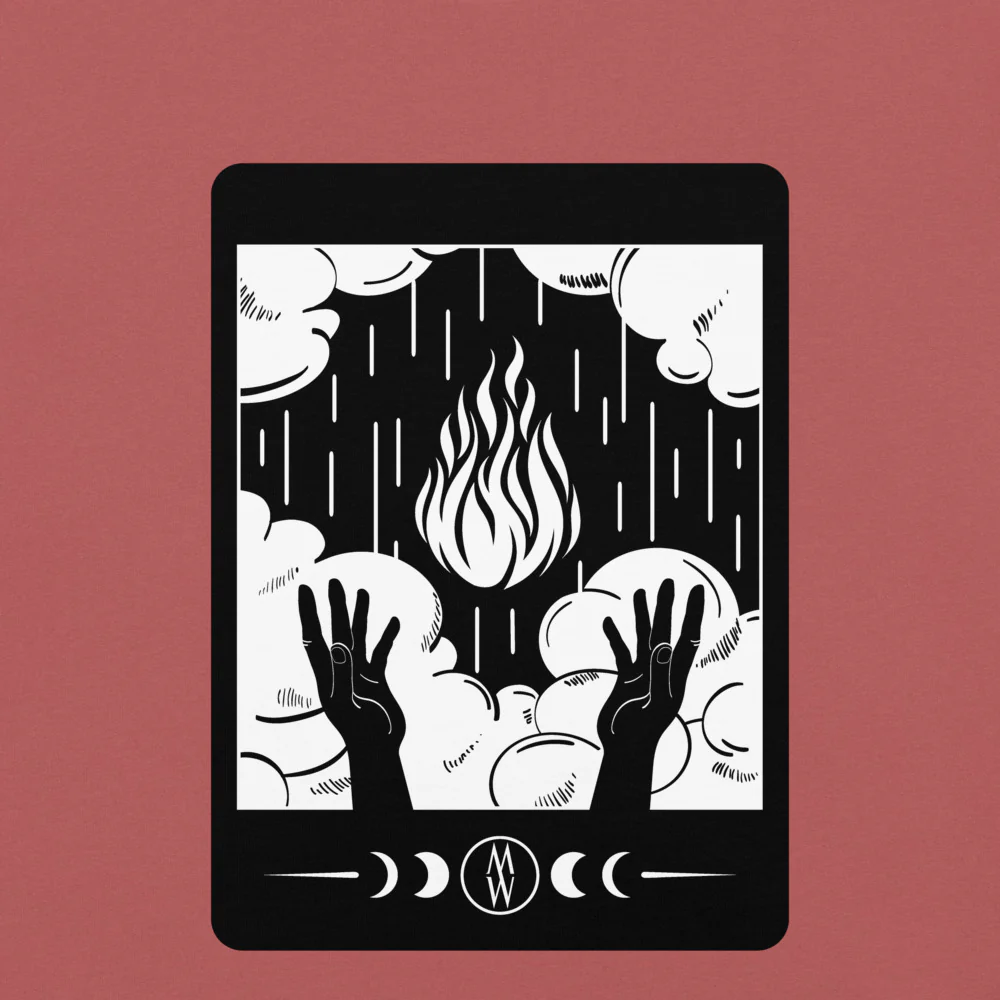 Mayfair Witches Tarot Comfort Colors T-Shirt - Image 4