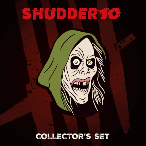 Shudder 10 X Pintrill Creepman Collector's Edition Enamel Pin
