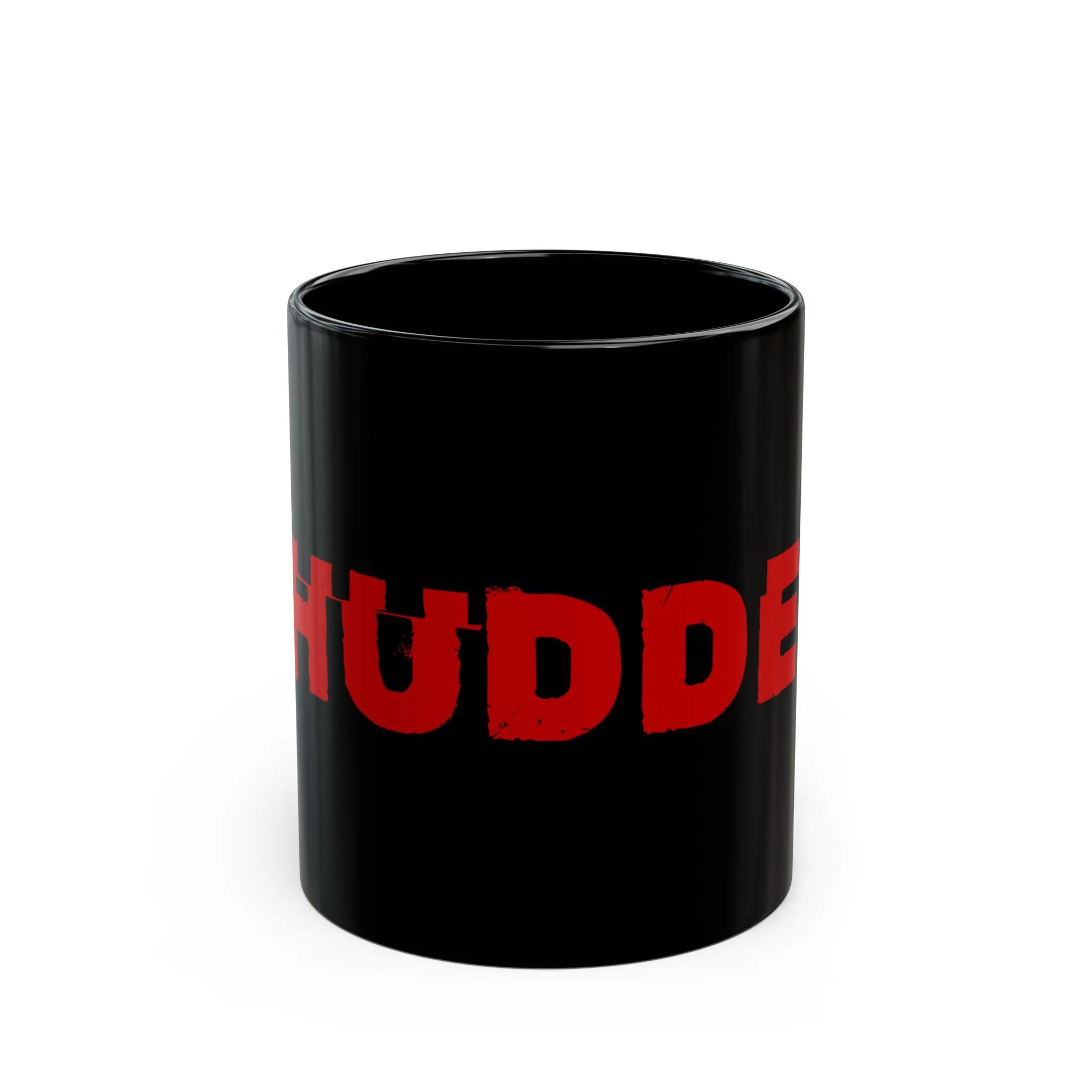 Shudder Logo Black Mug - Image 4