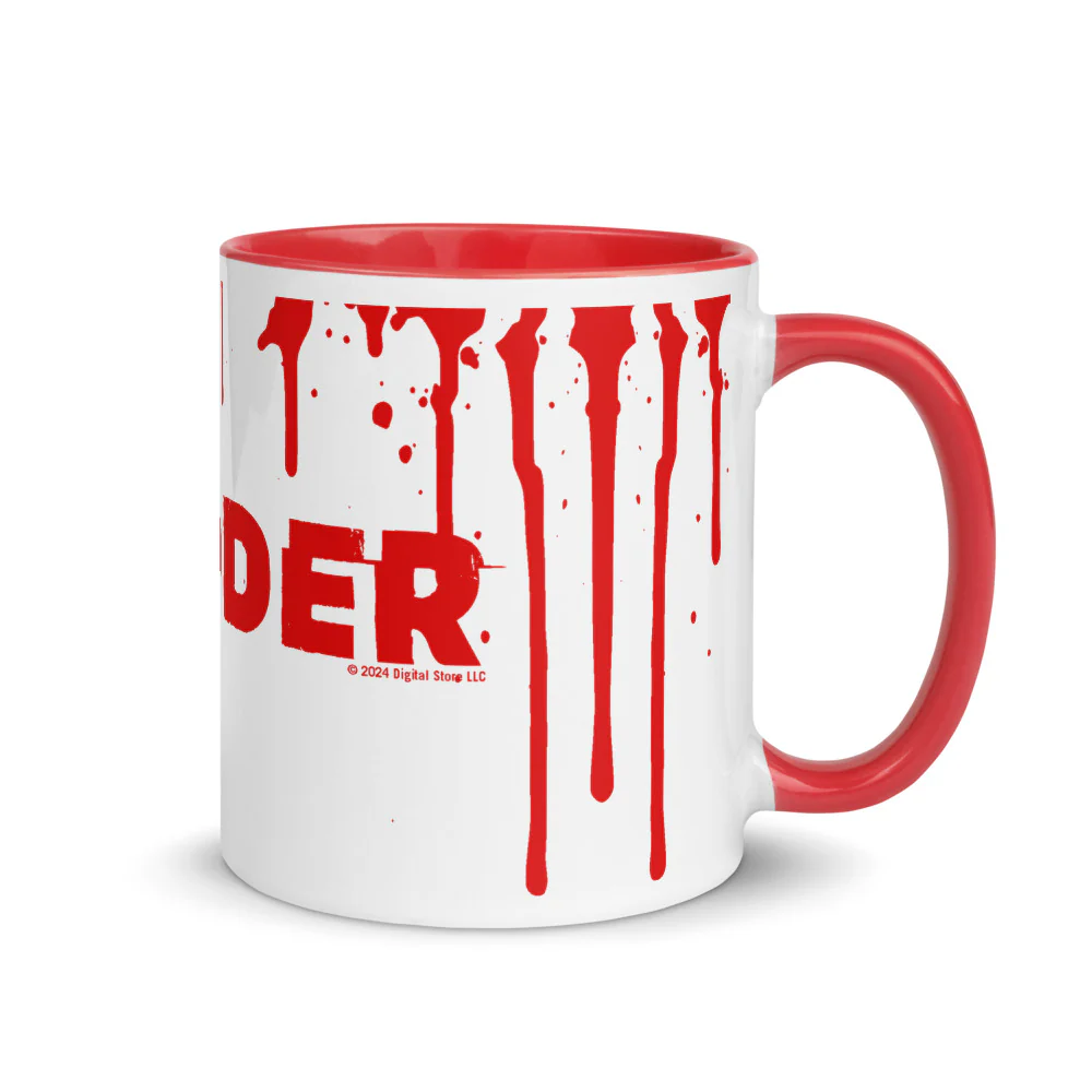 Shudder Logo Bloody Two-tone Mug - Image 3