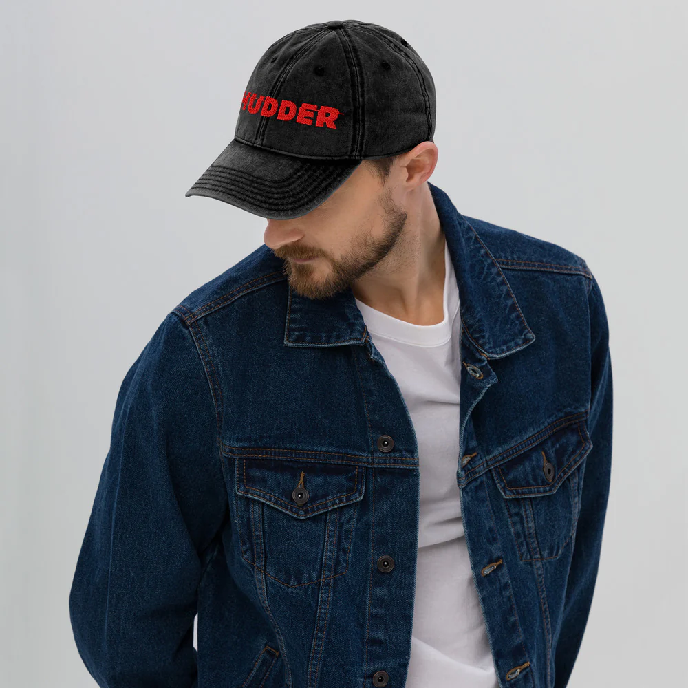 Shudder Logo Embroidered Faded Hat - Image 3