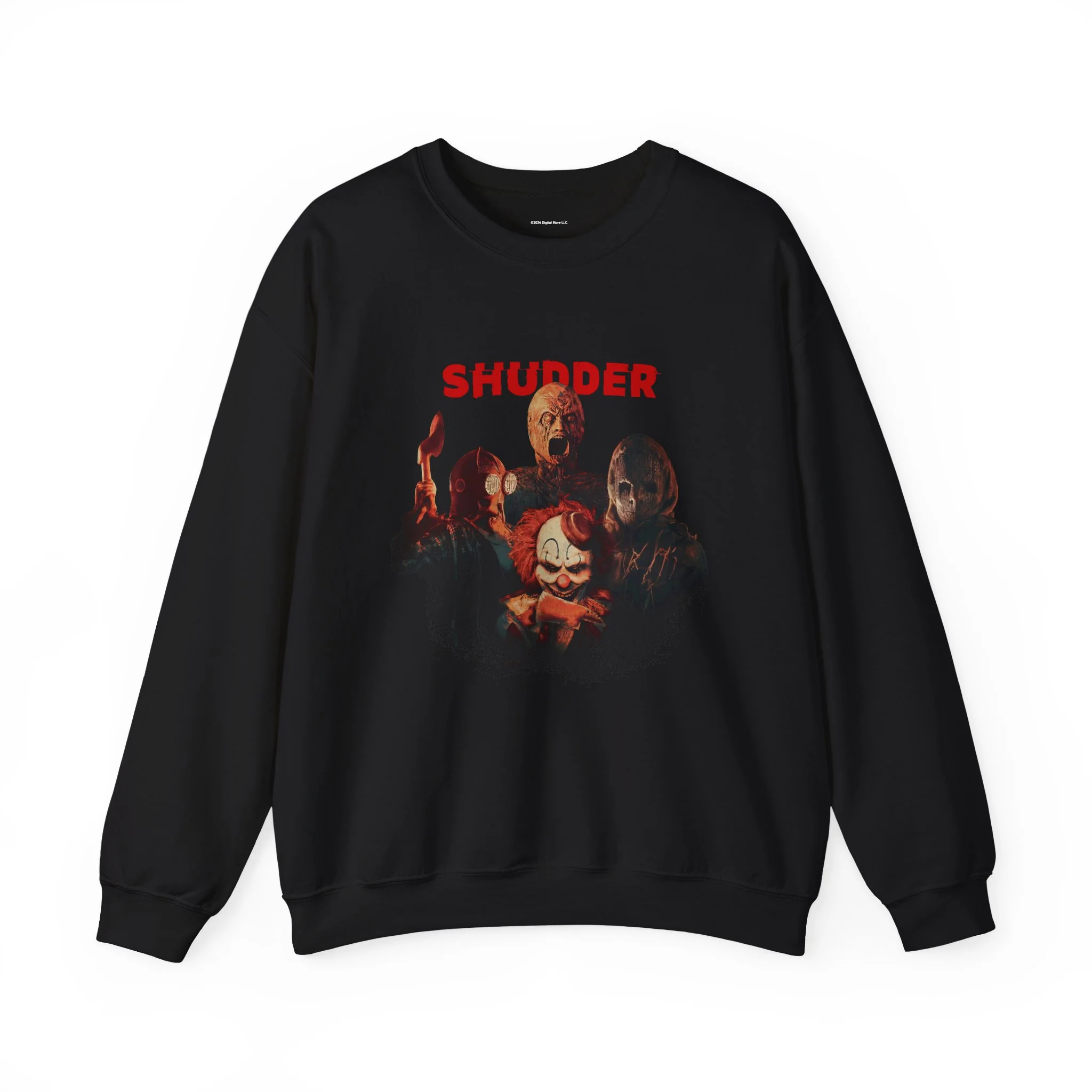 Shudder Villains Mashup Crewneck Sweatshirt