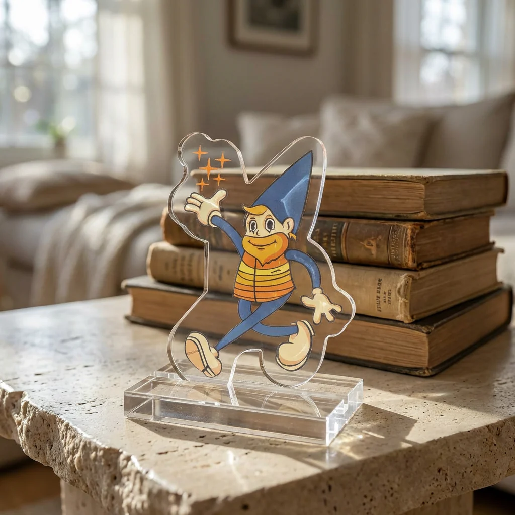 The Audacity Gnome Acrylic Desk Standee - Image 2