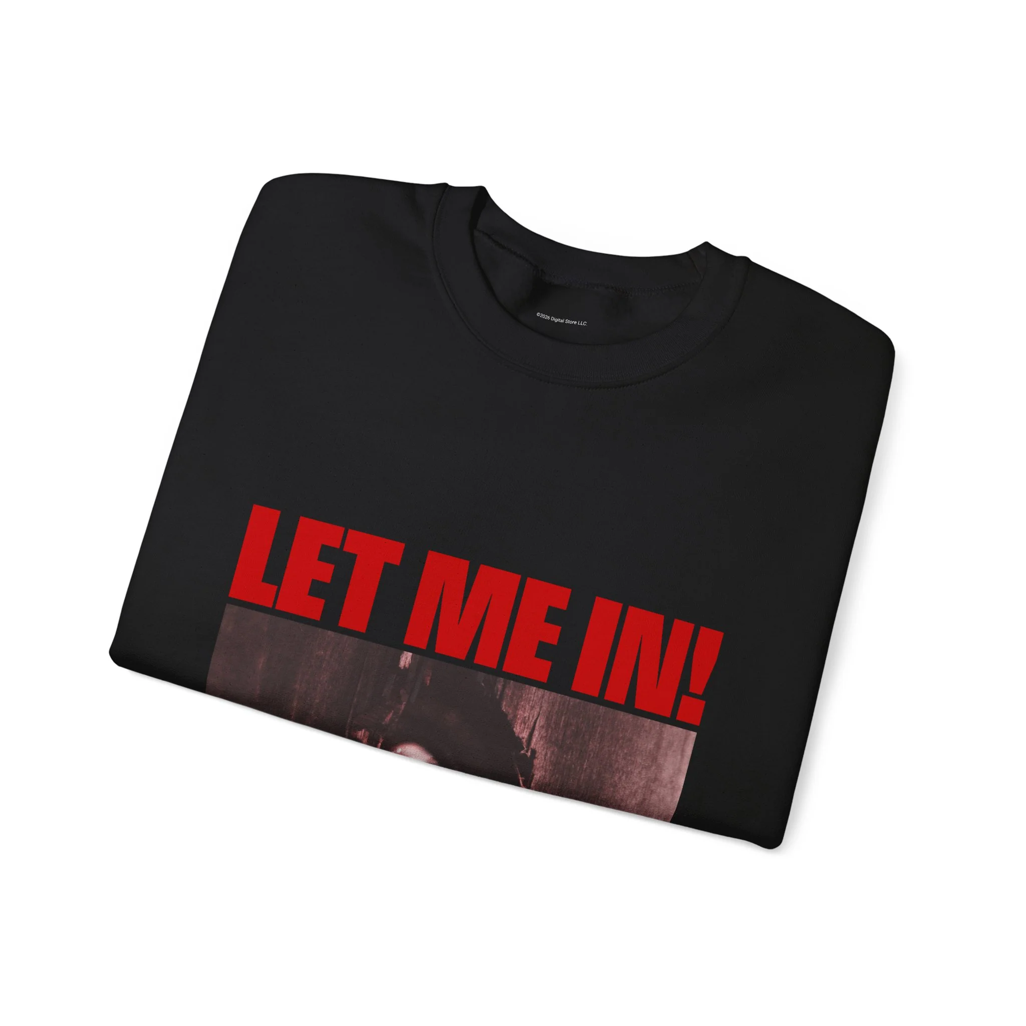 The Mortuary Assistant Let Me In Crewneck Sweatshirt - Image 3