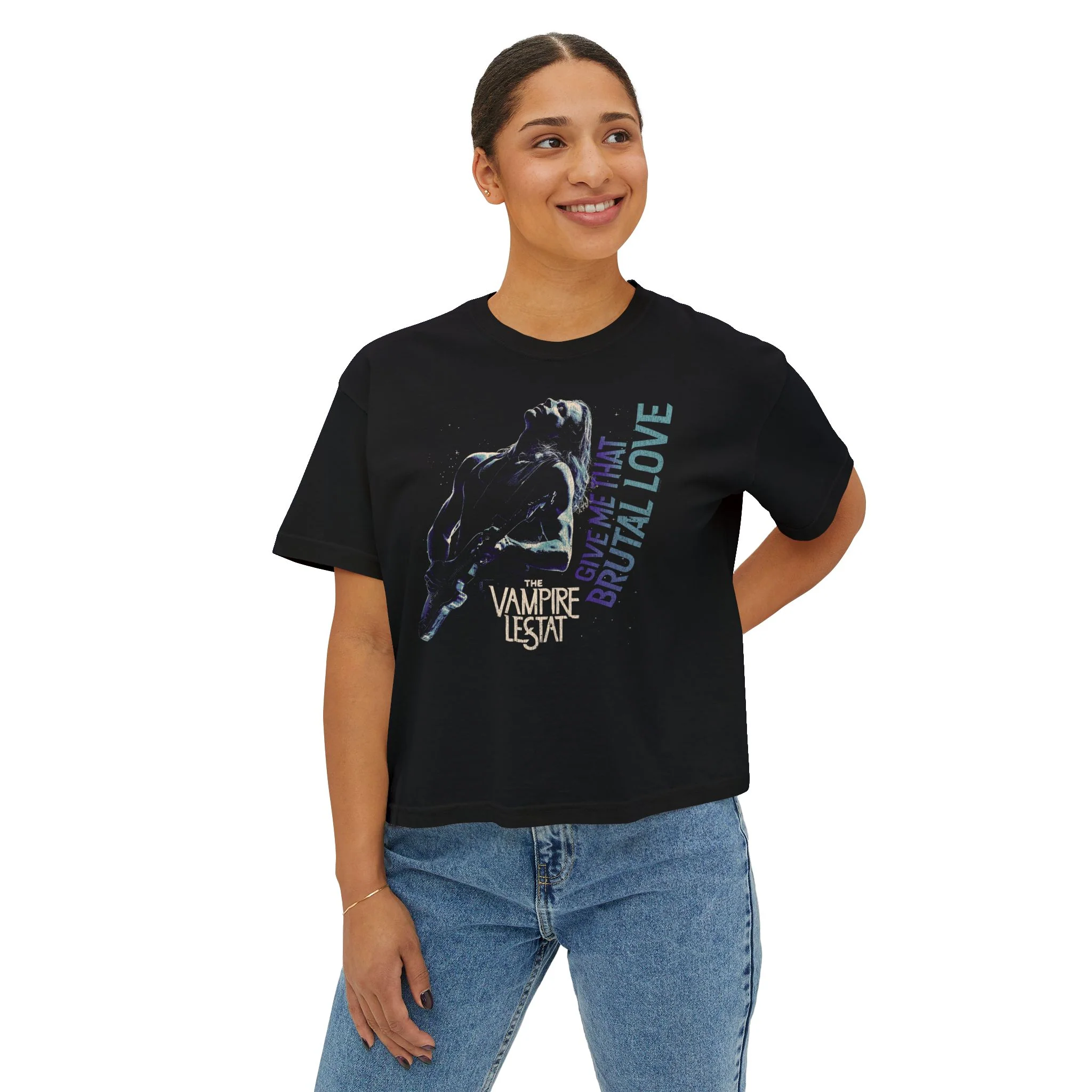 The Vampire Lestat Brutal Love Boxy Tee - Image 4