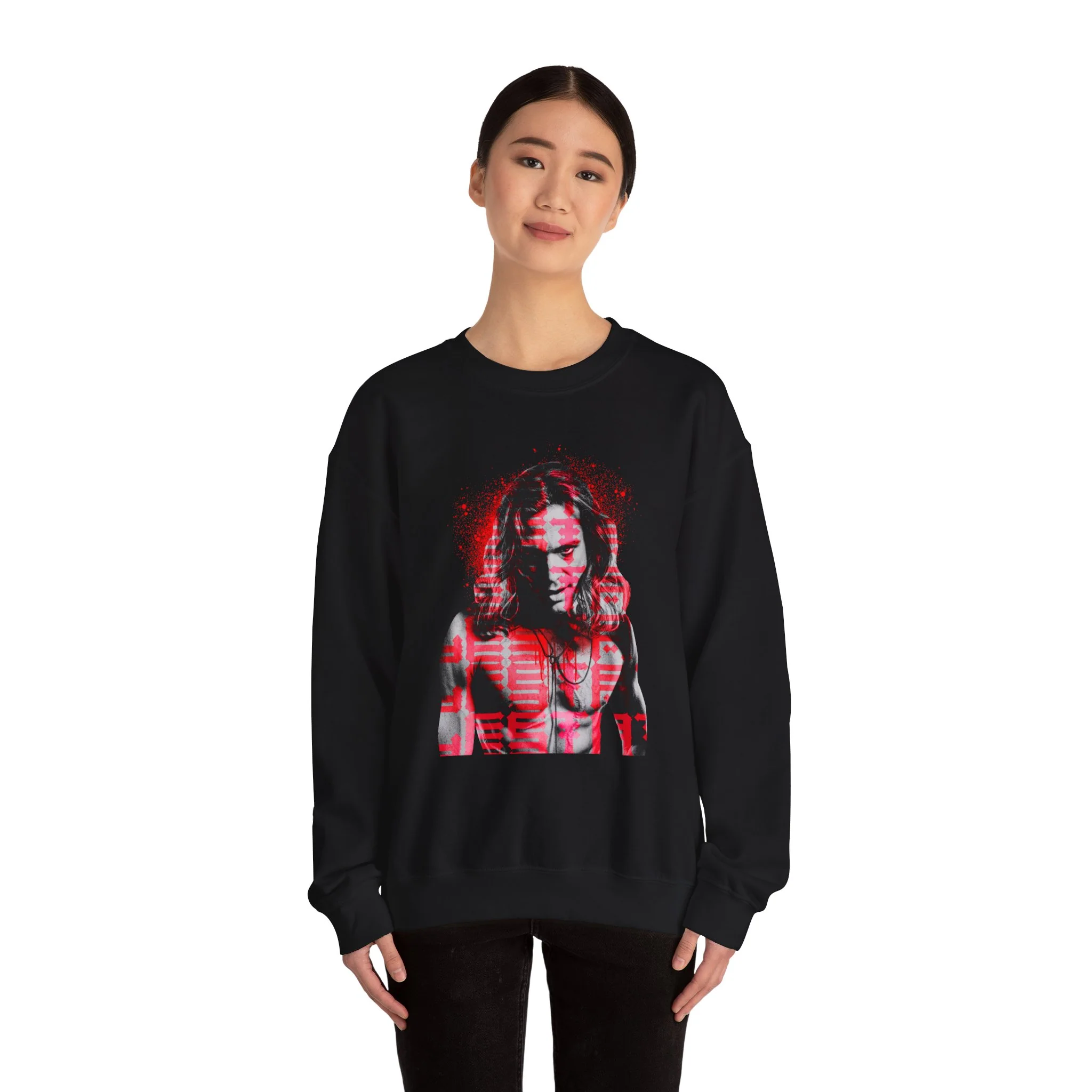 The Vampire Lestat Crimson Stare Crewneck Sweatshirt - Image 5