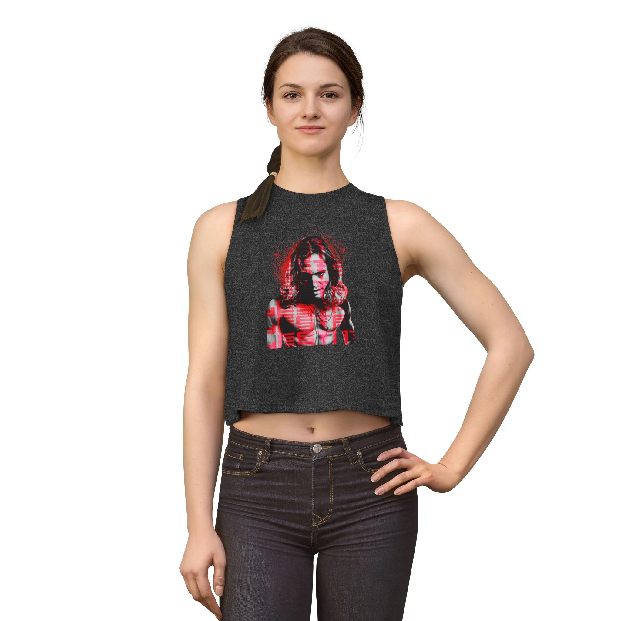 The Vampire Lestat Crimson Stare Crop Top - Image 7