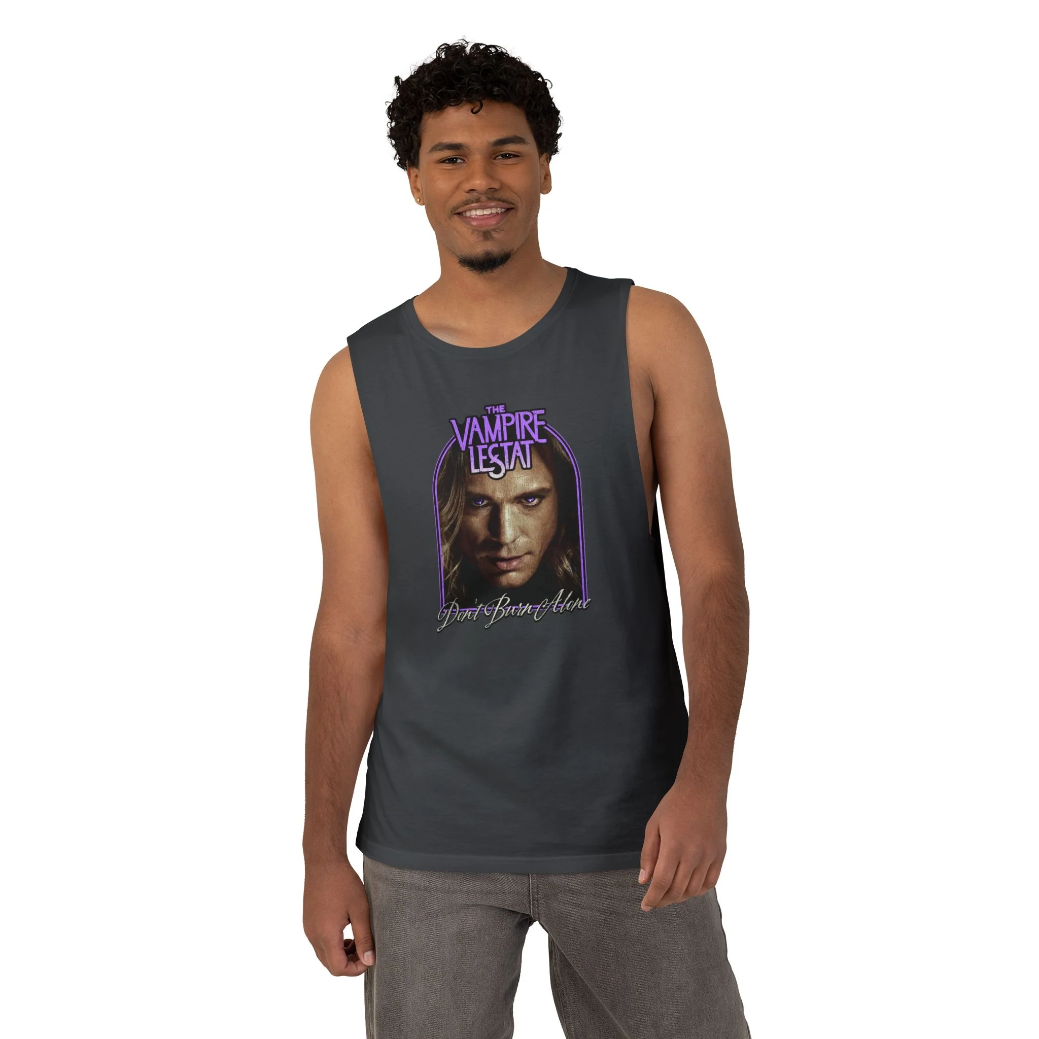 The Vampire Lestat Don’t Burn Alone Tank Top - Image 7