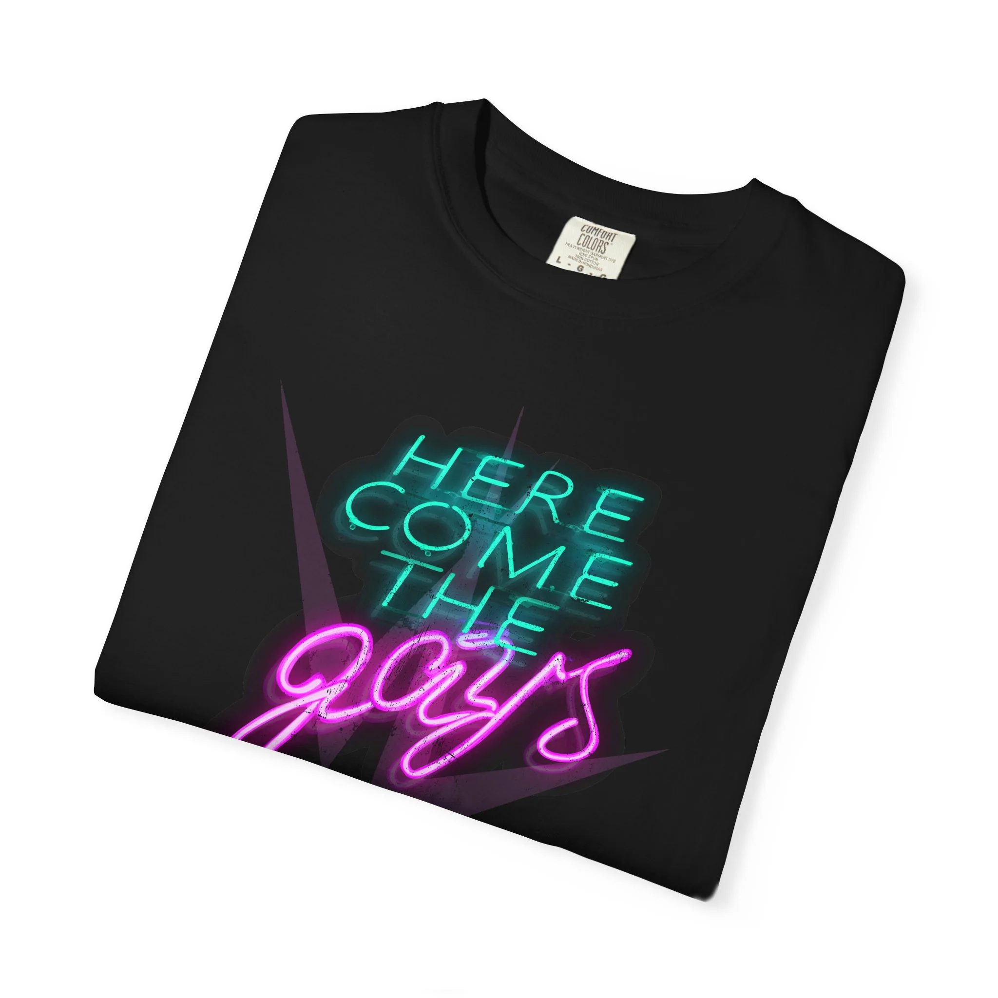 The Vampire Lestat Here Comes the Gays Neon Pride T-Shirt - Image 3