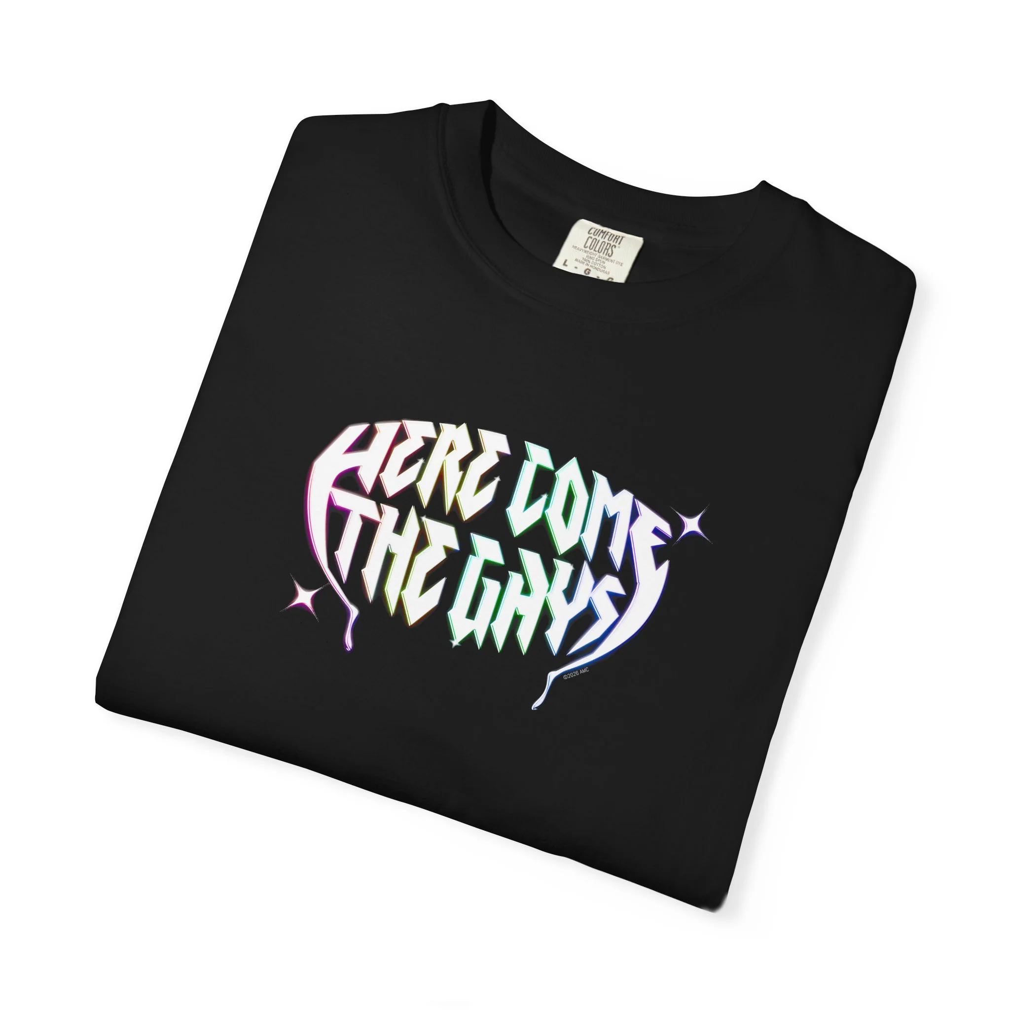 The Vampire Lestat Here Comes the Gays Pride T-shirt Rainbow - Image 4