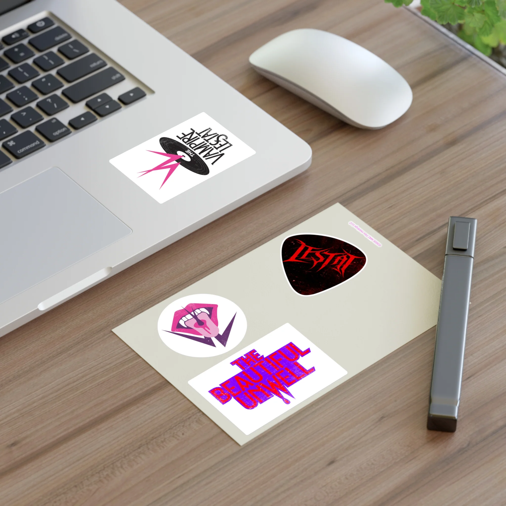 The Vampire Lestat Logo Die Cut Sticker Sheet - Image 5