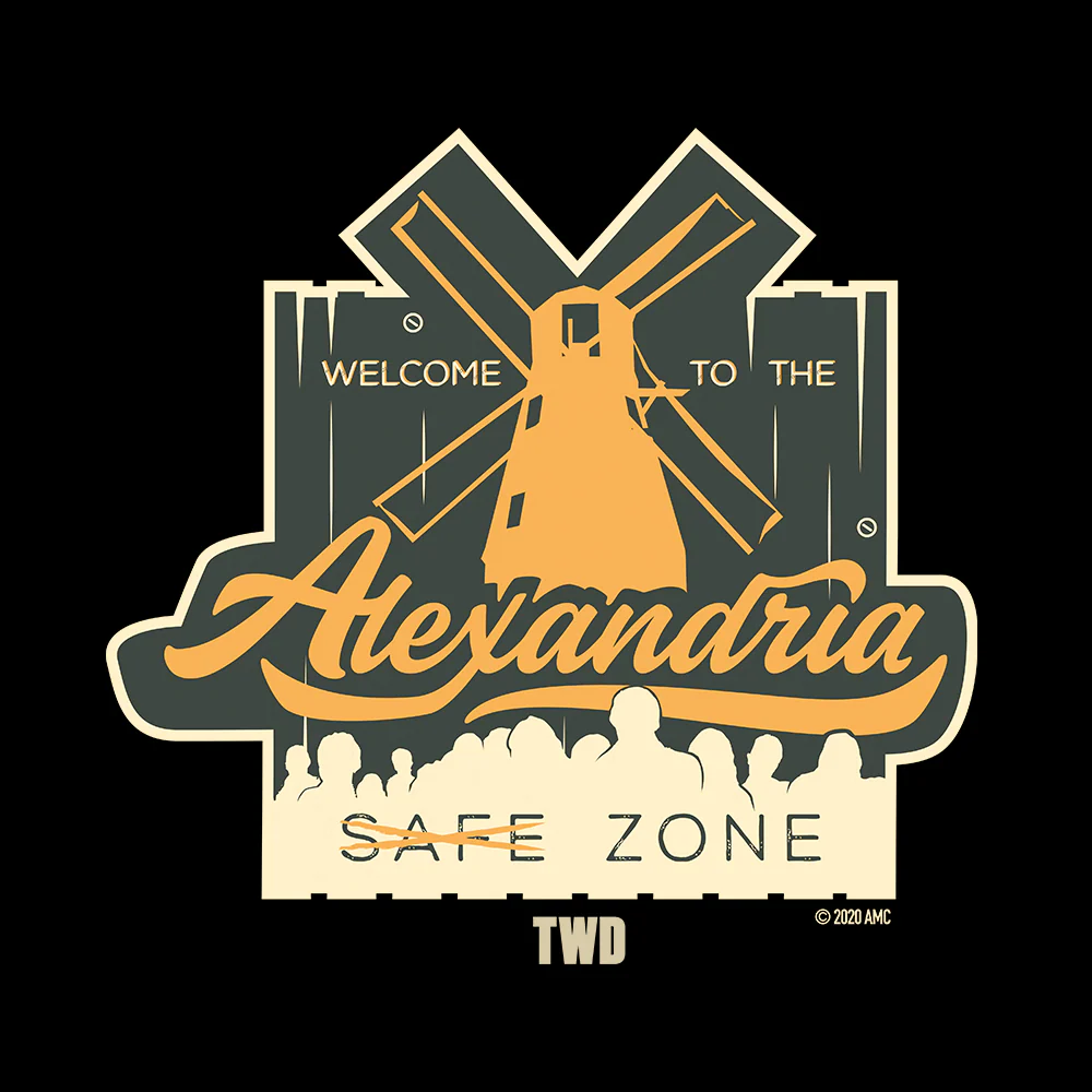 The Walking Dead Alexandria Adult Tank Top - Image 2
