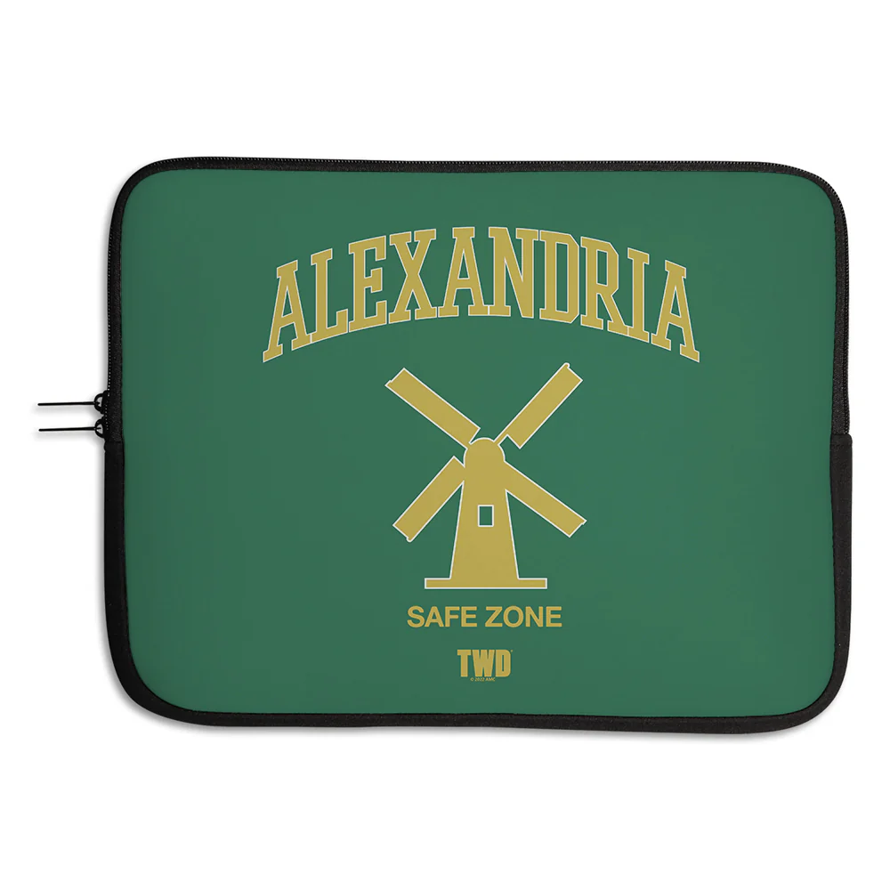 The Walking Dead Alexandria Collegiate Neoprene Laptop Sleeve - Image 2