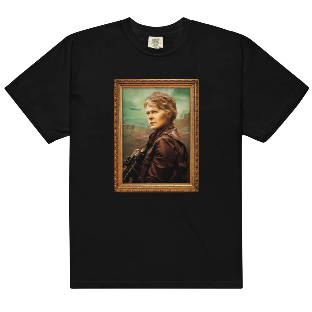 The Walking Dead: Daryl Dixon Carol French Portrait Comfort Colors T-Shirt