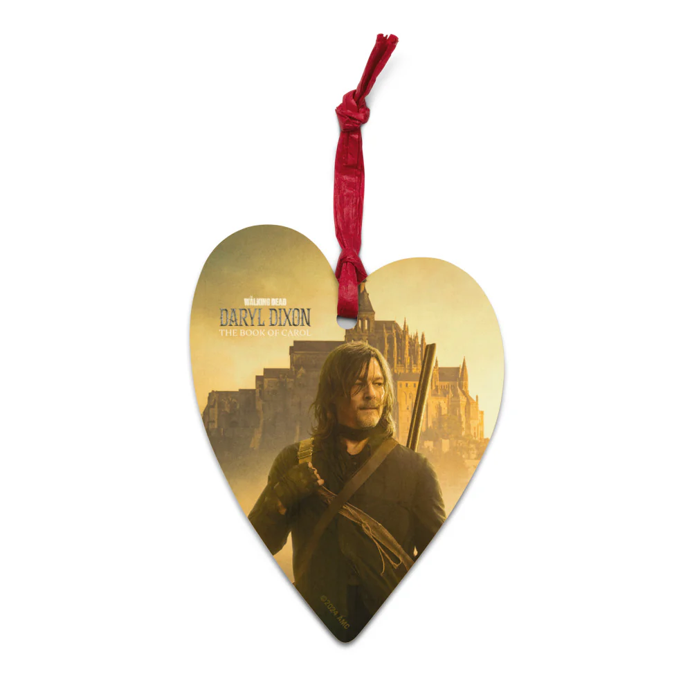 The Walking Dead: Daryl Dixon Daryl Wooden Ornament - Image 2