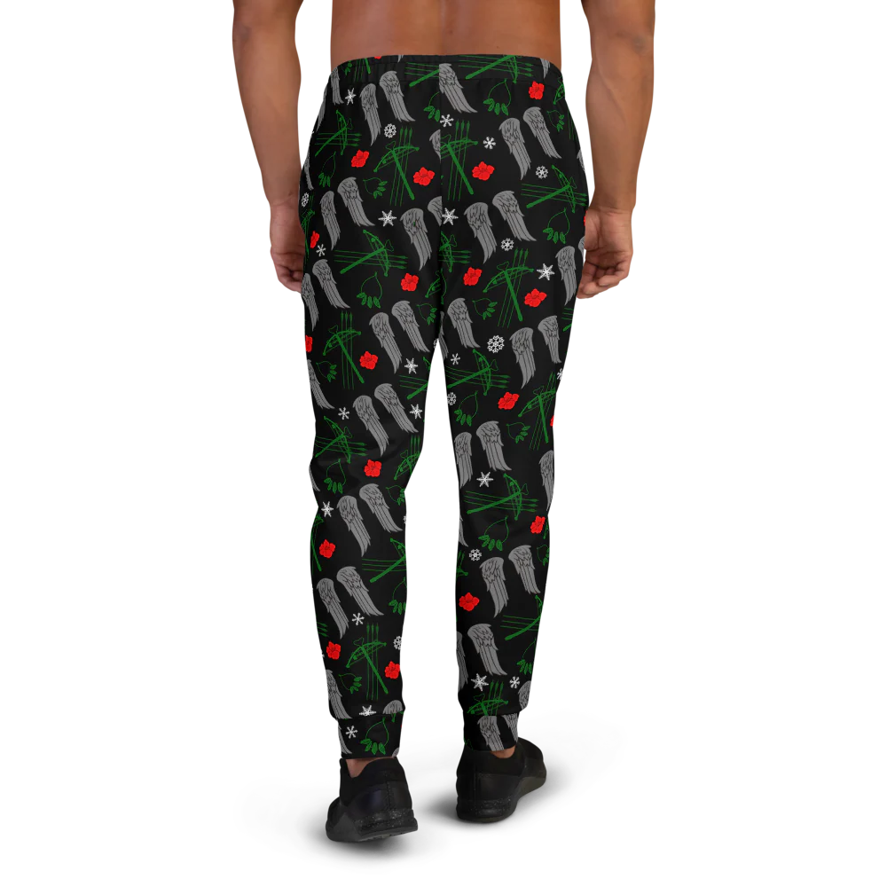 The Walking Dead Icons Holiday All-Over Print Men's Joggers - Image 2