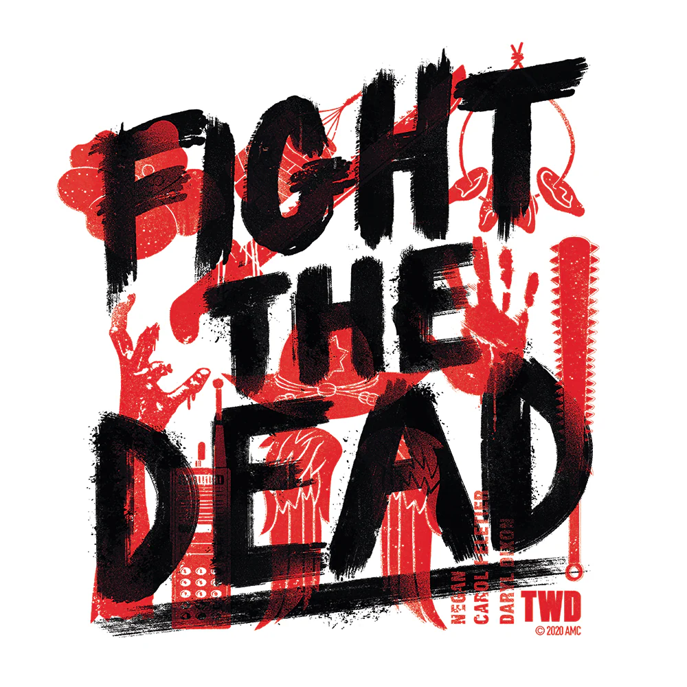 The Walking Dead ight The Dead Adult Long Sleeve T-Shirt - Image 2