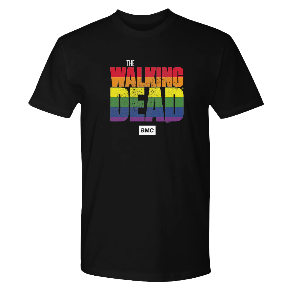 The Walking Dead Pride Logo Adult Short Sleeve T-Shirt